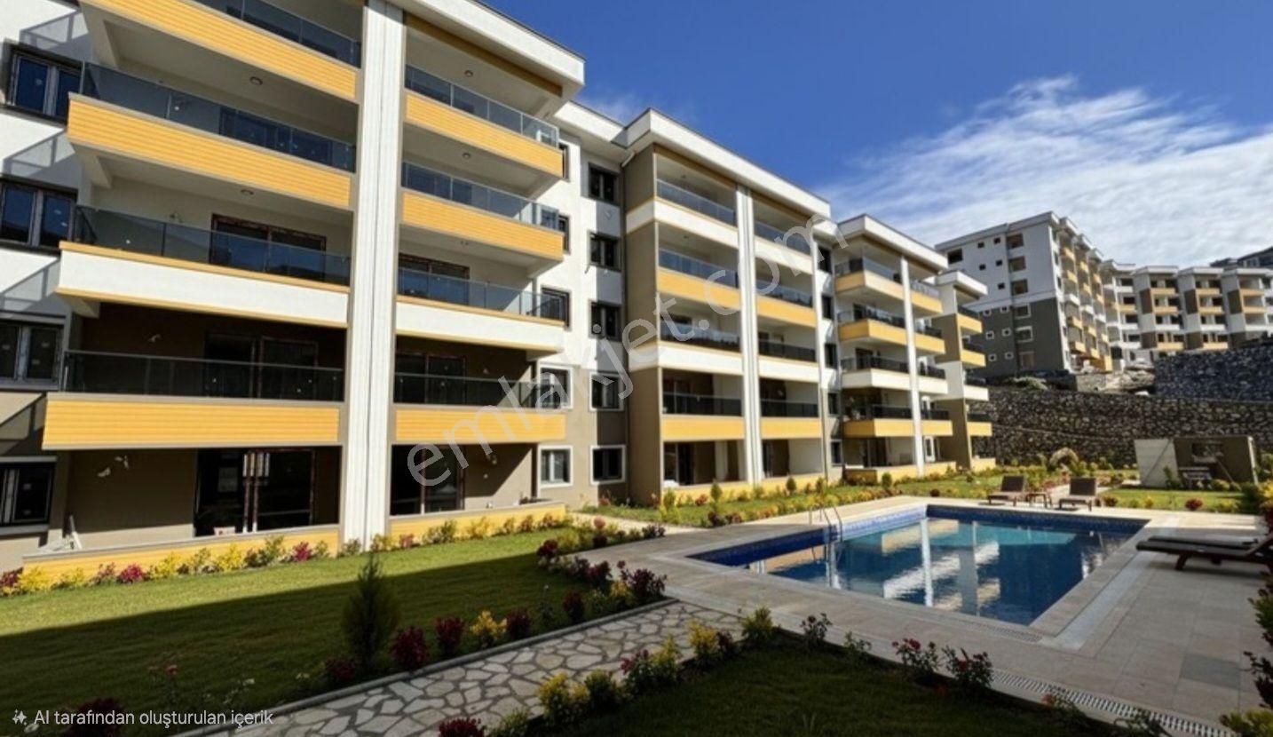 Değirmenderede Doğalgazlı Asansörlü Otoparklı Havuzlu Panjurlu Yerden Isıtmalı 1+1 2+1 Daireler - Görsel 25