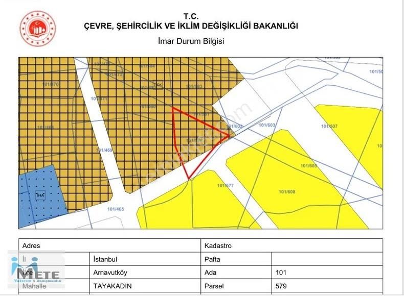 Arnavutköy Tayakadın Mah.'sinde 220 M² Satılık Hisse Tarla - Görsel 8