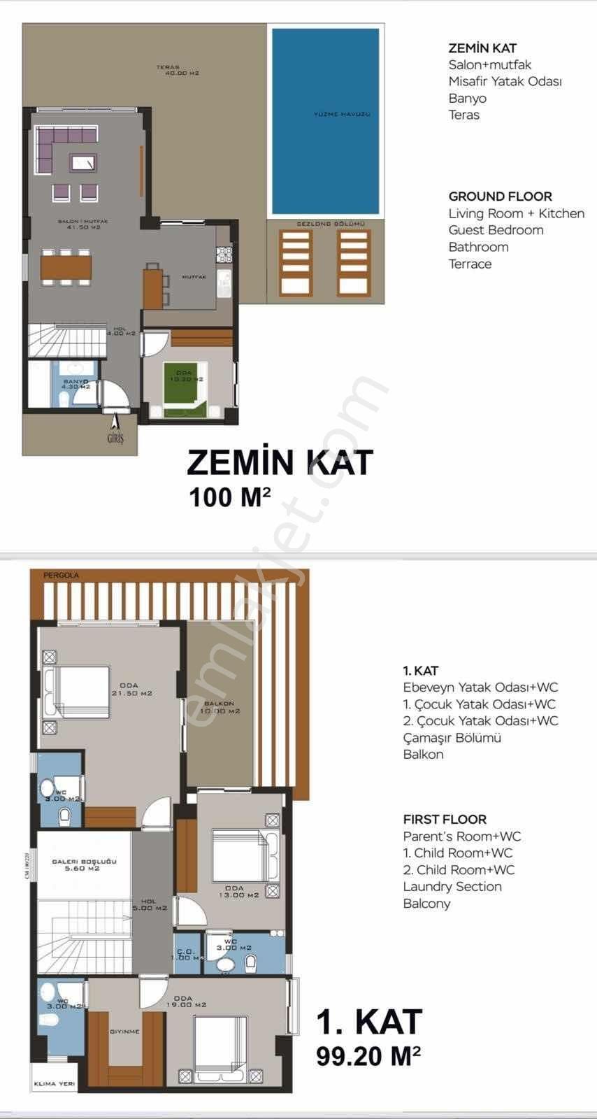 Kuşadası Soğucak'ta Satılık 4+1 Özel Havuzlu Lüks Villa - Görsel 29