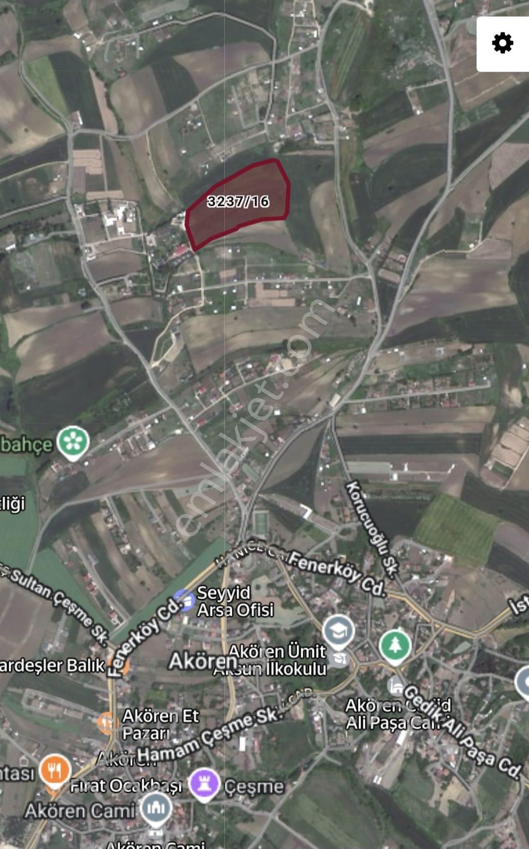 Necati Kurt Remax/ Silivri Akören'de Satılık Yatırımlık Arazi - Görsel 2