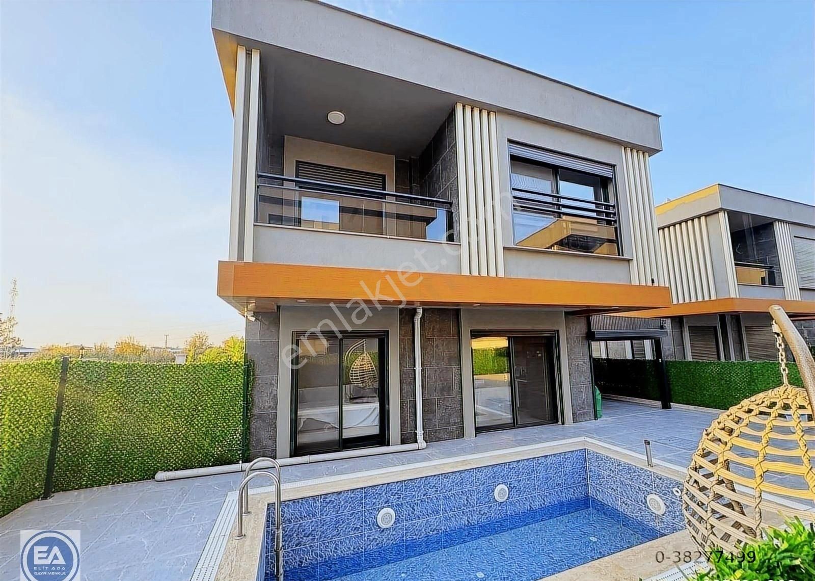 Kuşadası Güzelçamlıda Eşyalı Özel Havuzlu 4+1 Müstakil Villa - Görsel 8