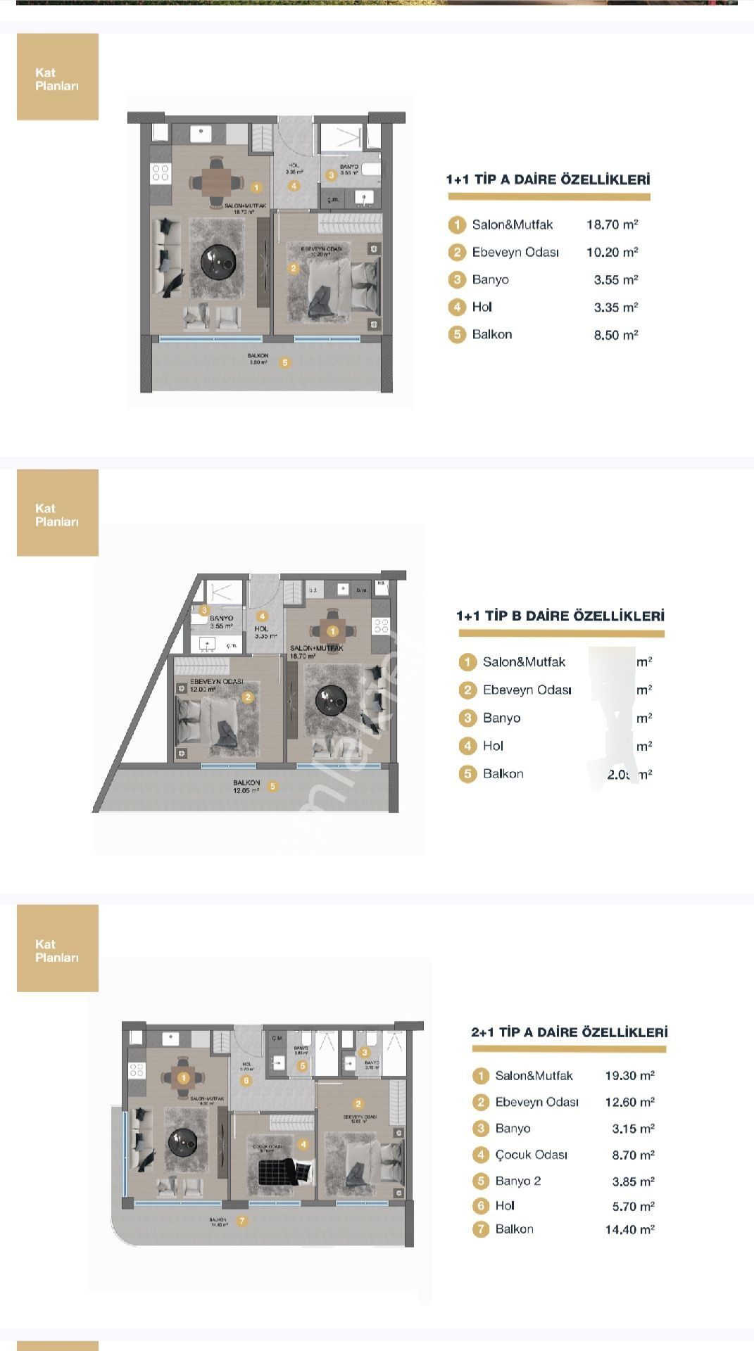 Taksitle 2+1 Daire / Faizsiz Ödeme - Görsel 8
