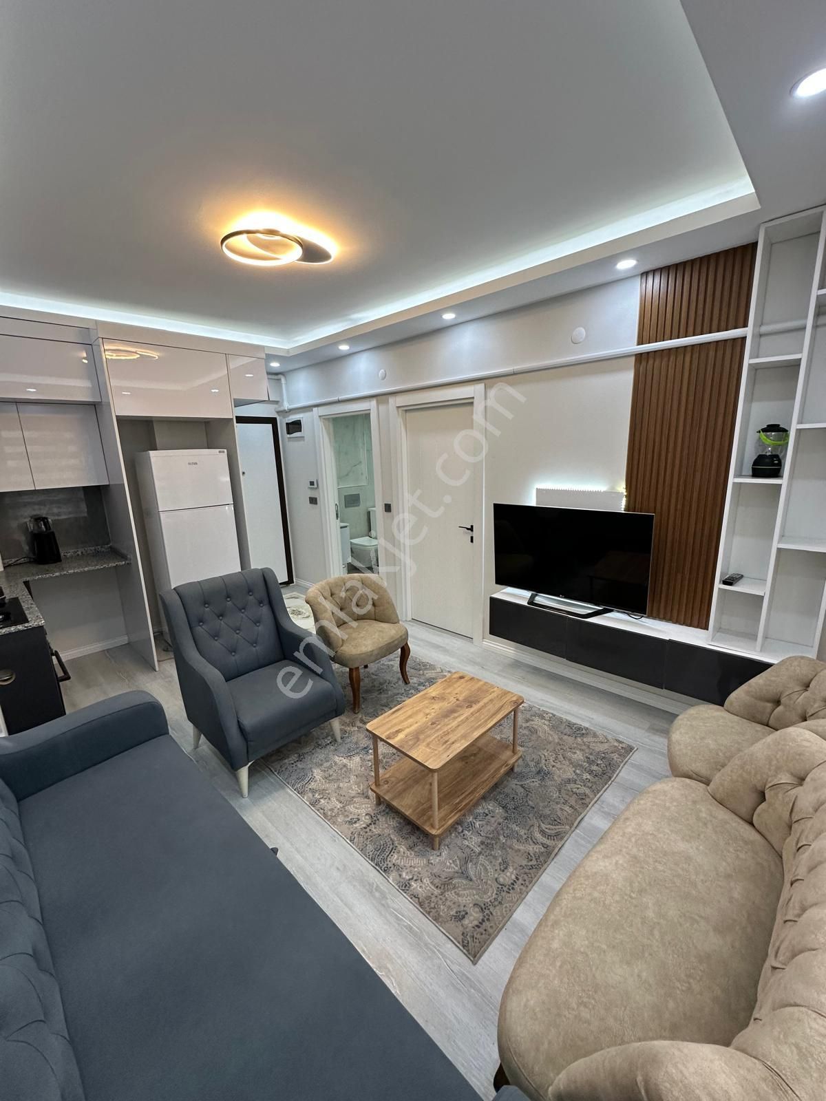 Satılık 1+1 Full Eşyalı Sıfır Daire | Işıklar Cad. Gençlik Mah. - Görsel 11