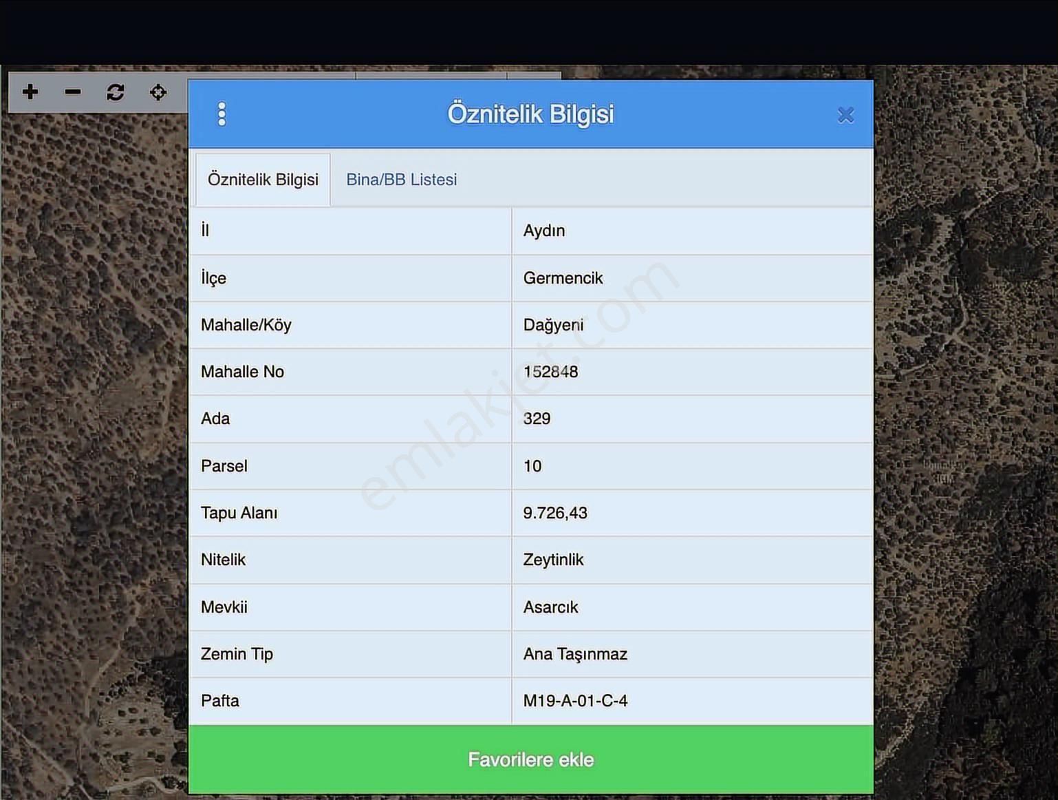 Remax Pin'den Dağyeni'de Satılık 9700 M2 Yolu Olan Zeytinlik - Görsel 5