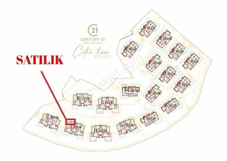 Bodrum Acropol City 2 Satılık Kesintisiz Manzaralı Daire - Görsel 12