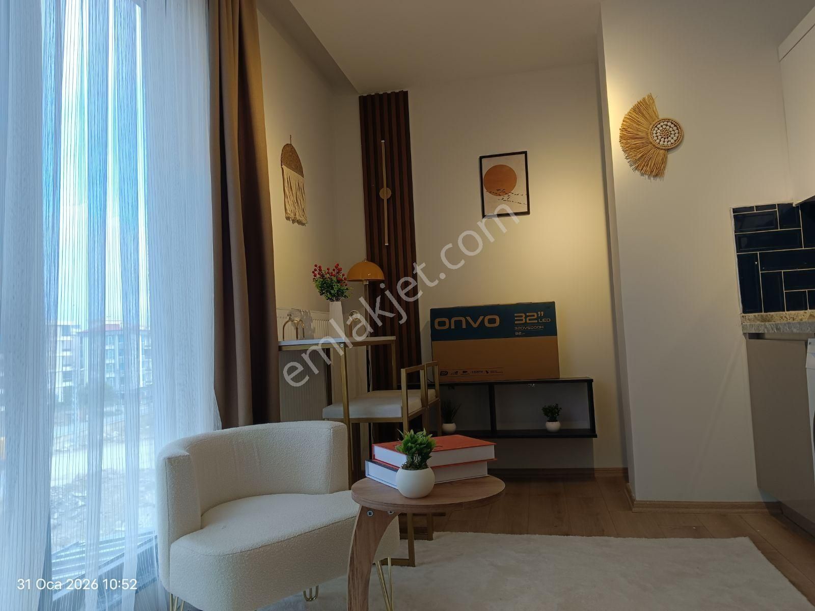 Truva/ahmet Kömürcü'den Yenimah.de Trmvya 100 Mt Eşyalı 1+1 - Görsel 14