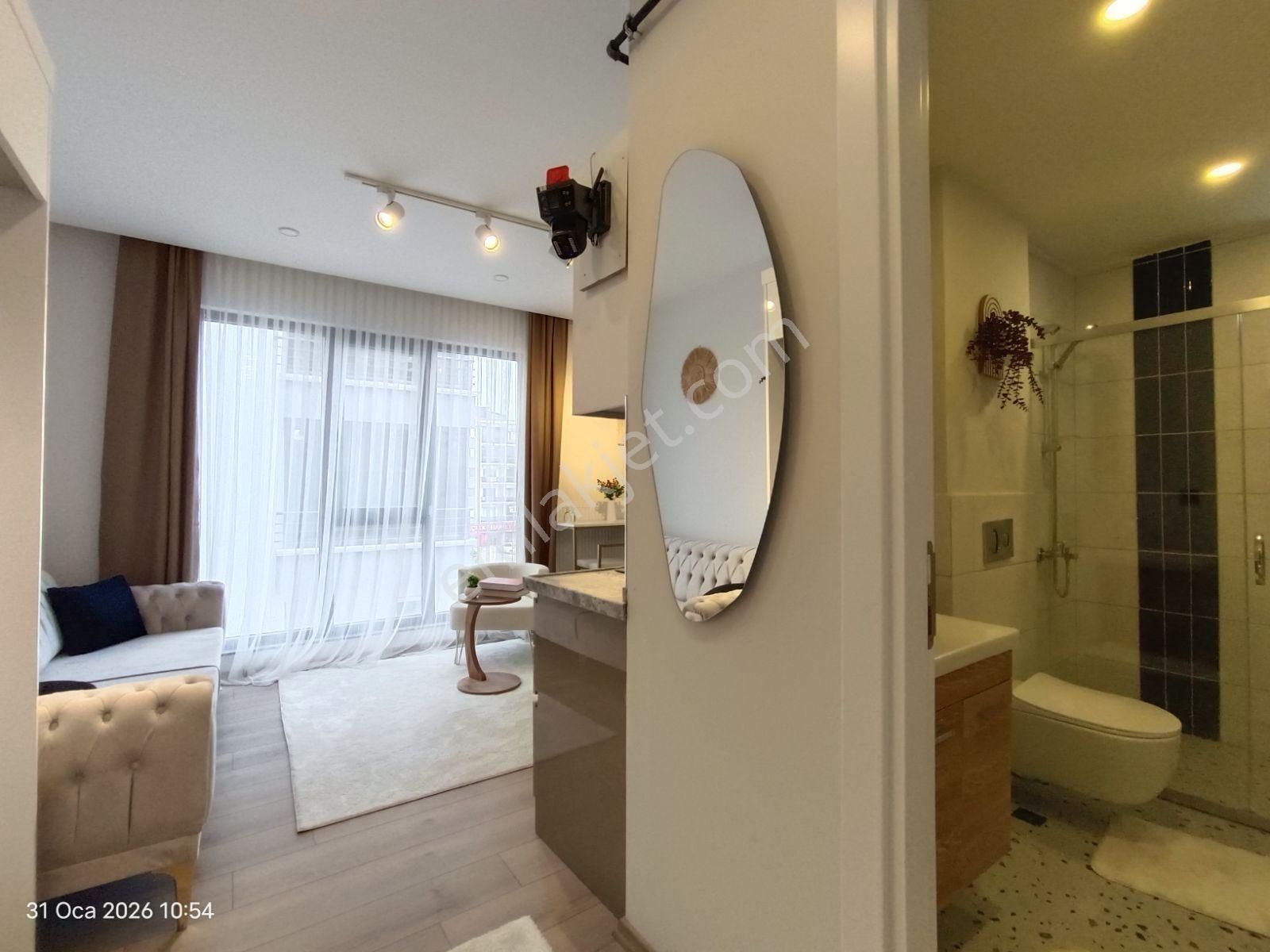 Truva/ahmet Kömürcü'den Yenimah.de Trmvya 100 Mt Eşyalı 1+1 - Görsel 25