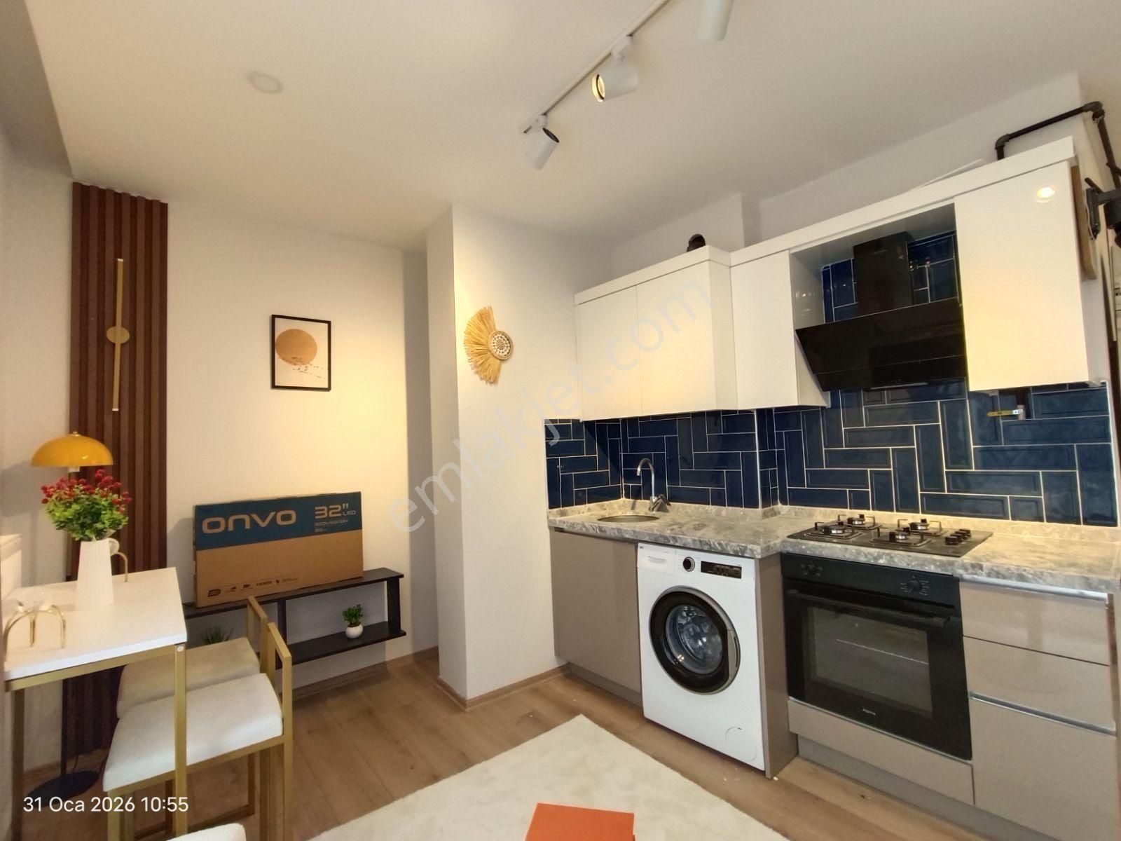 Truva/ahmet Kömürcü'den Yenimah.de Trmvya 100 Mt Eşyalı 1+1 - Görsel 3