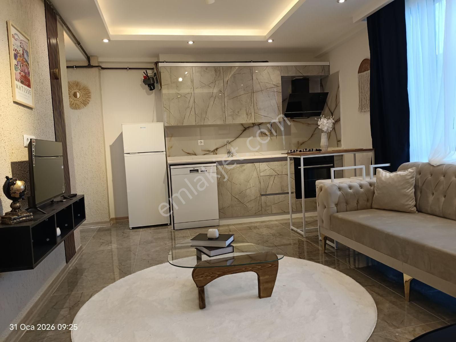 Truva/ahmet Kömürcü'den Tramvaya Çok Yakın Lüks Eşyalı 1+1 Daire - Görsel 23