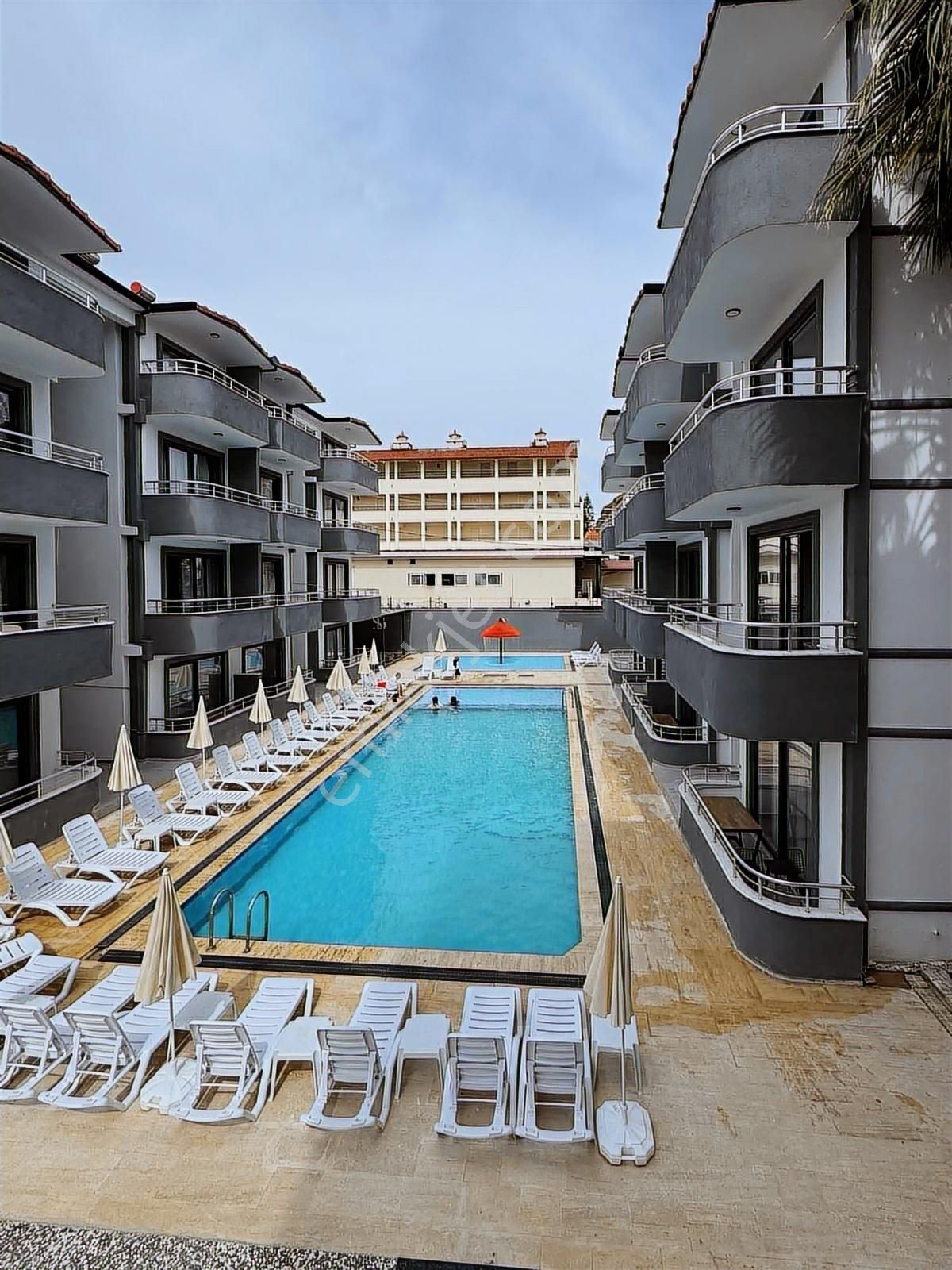 Side'de 1+1 75m² Yenilenmiş / Sıfır Havuzlu Eşyalı Daire - Görsel 7