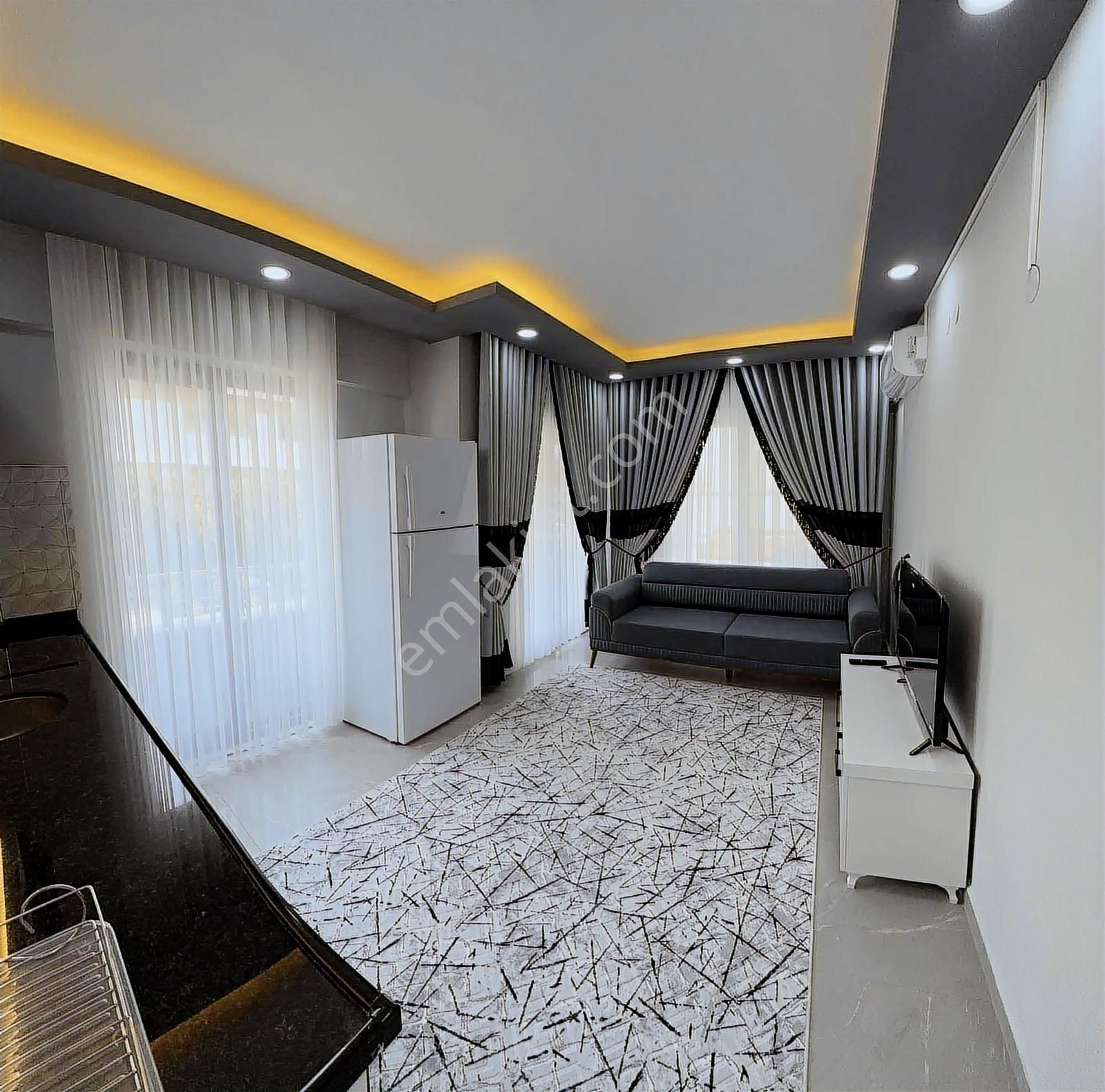 Side'de 1+1 75m² Yenilenmiş / Sıfır Havuzlu Eşyalı Daire - Görsel 14