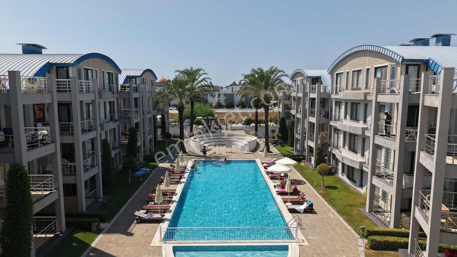 Manavgat Side'de Site İçinde 2+1 Dubleks Daire Havuz Sauna Hamam - Görsel 33