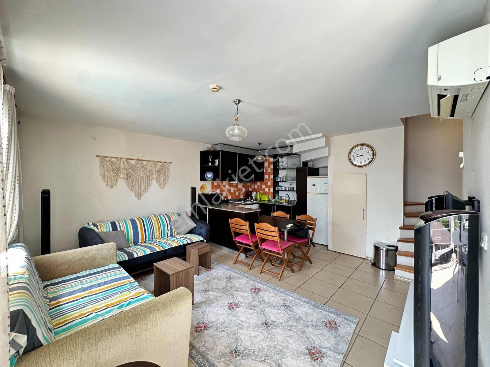 Manavgat Side'de Site İçinde 2+1 Dubleks Daire Havuz Sauna Hamam - Görsel 24