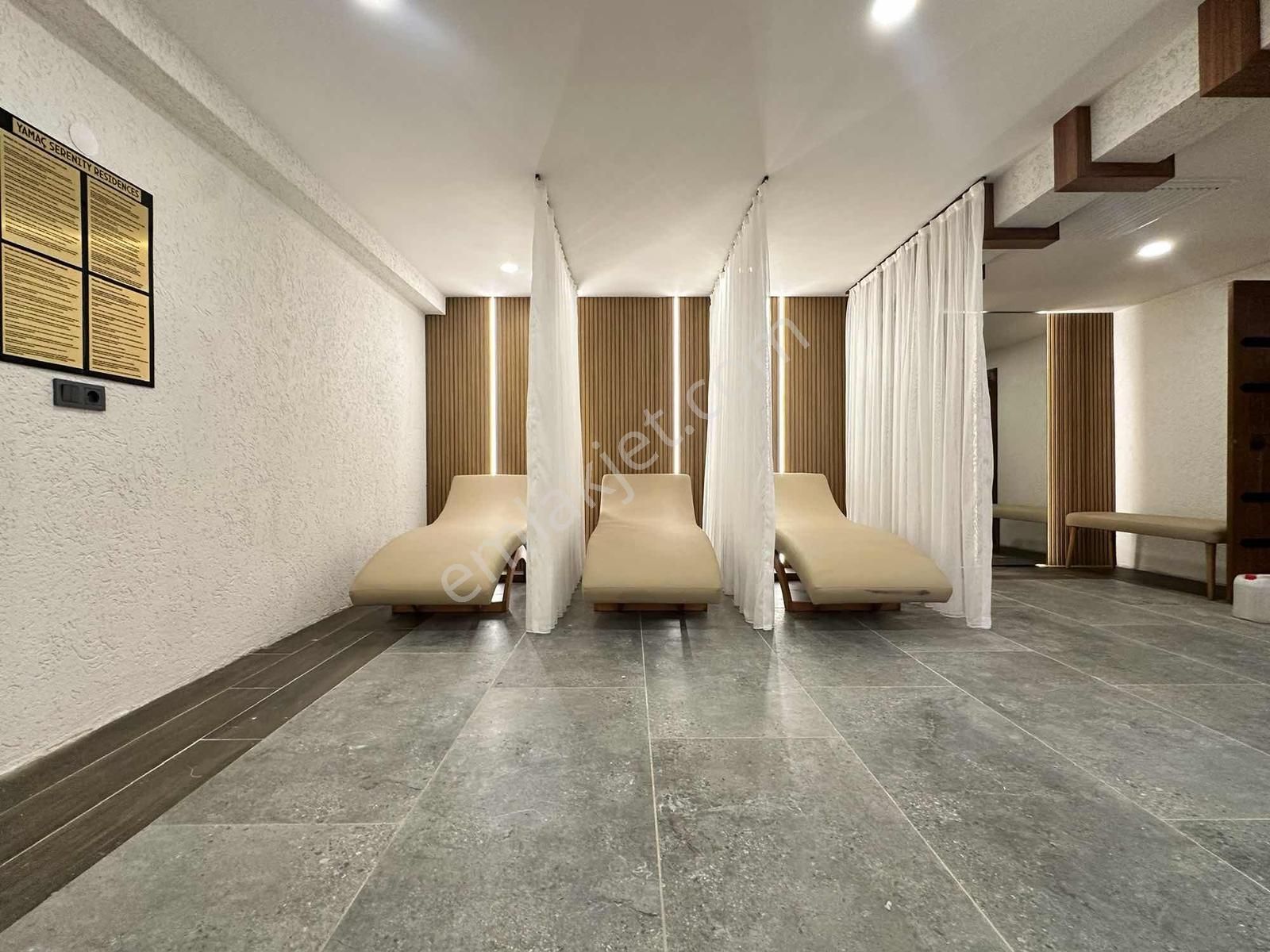 Sarılarda 1+1 Akıllı Rezidans Dairesi/havuz/hamam/sauna/fitness - Görsel 11