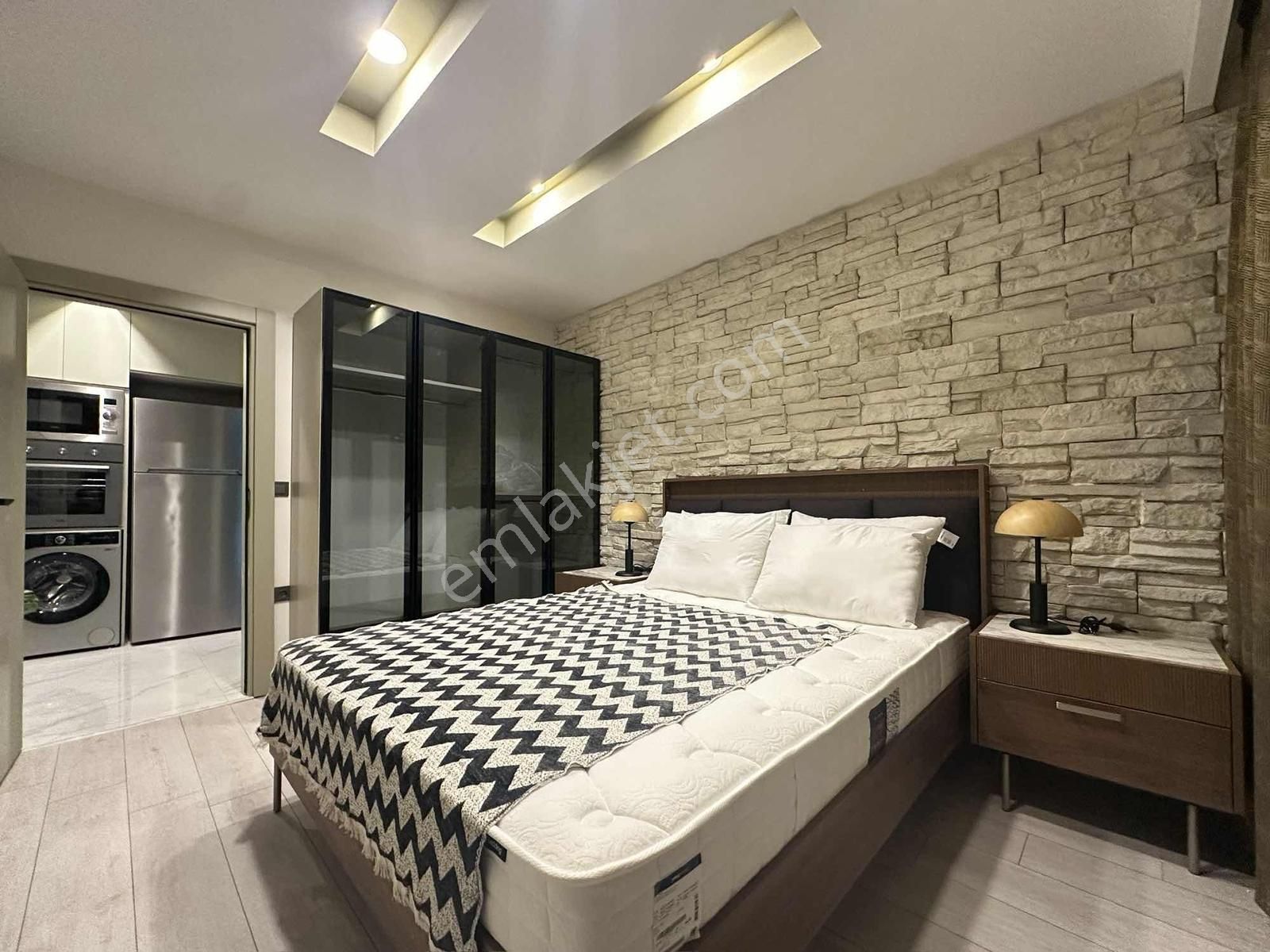 Sarılarda 1+1 Akıllı Rezidans Dairesi/havuz/hamam/sauna/fitness - Görsel 10