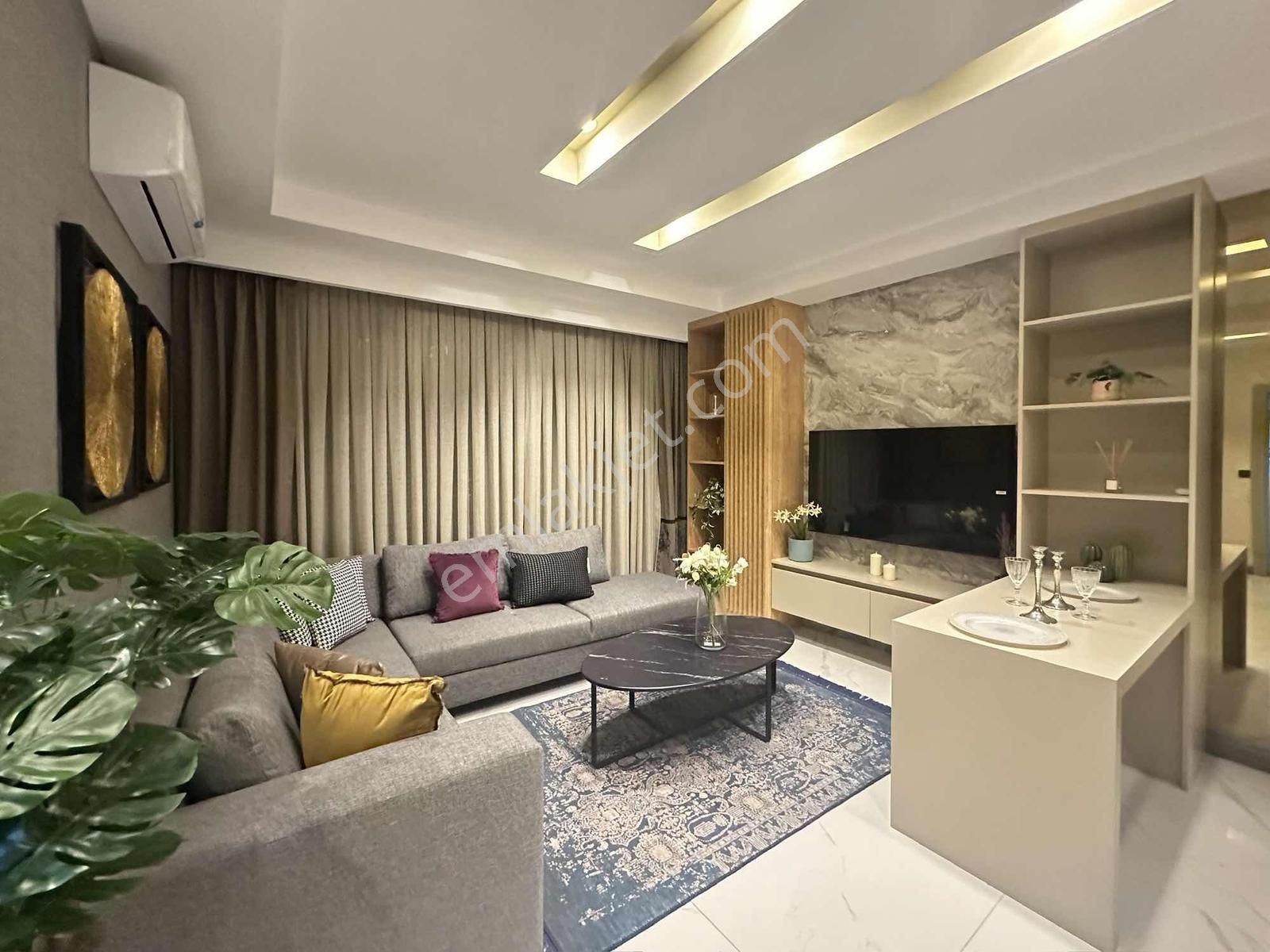 Sarılarda 1+1 Akıllı Rezidans Dairesi/havuz/hamam/sauna/fitness