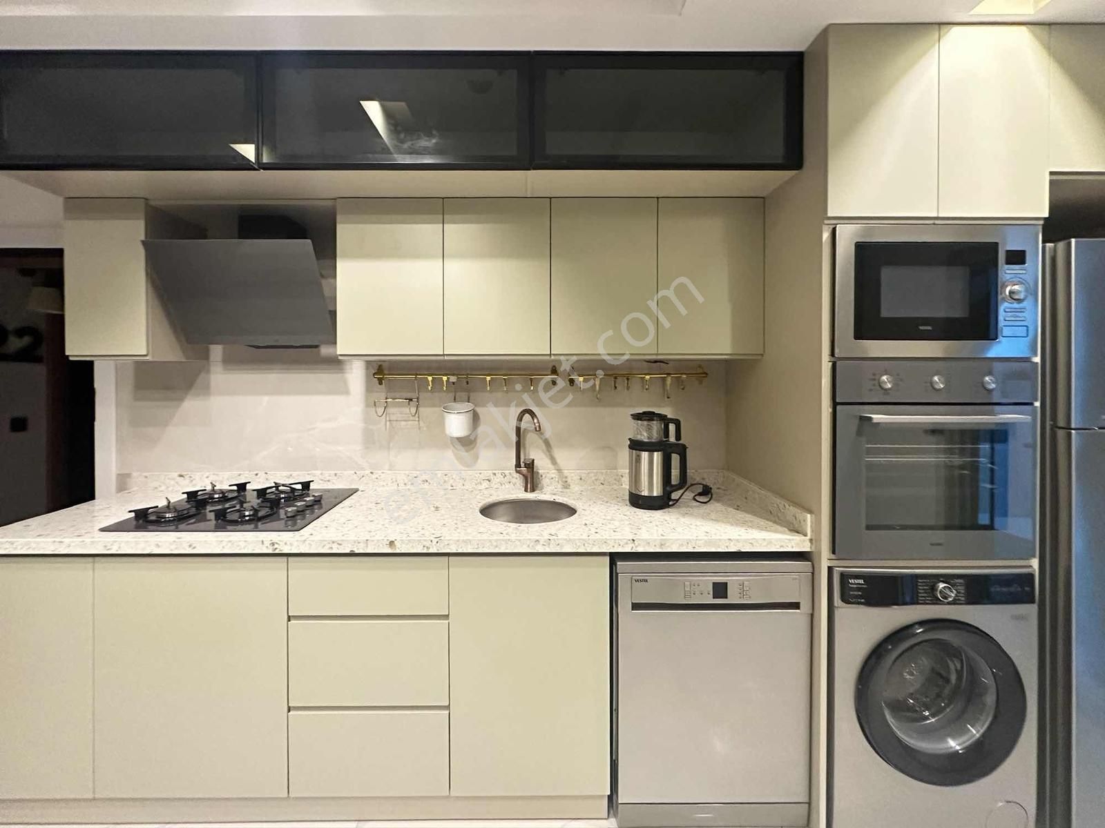 Sarılarda 1+1 Akıllı Rezidans Dairesi/havuz/hamam/sauna/fitness - Görsel 14