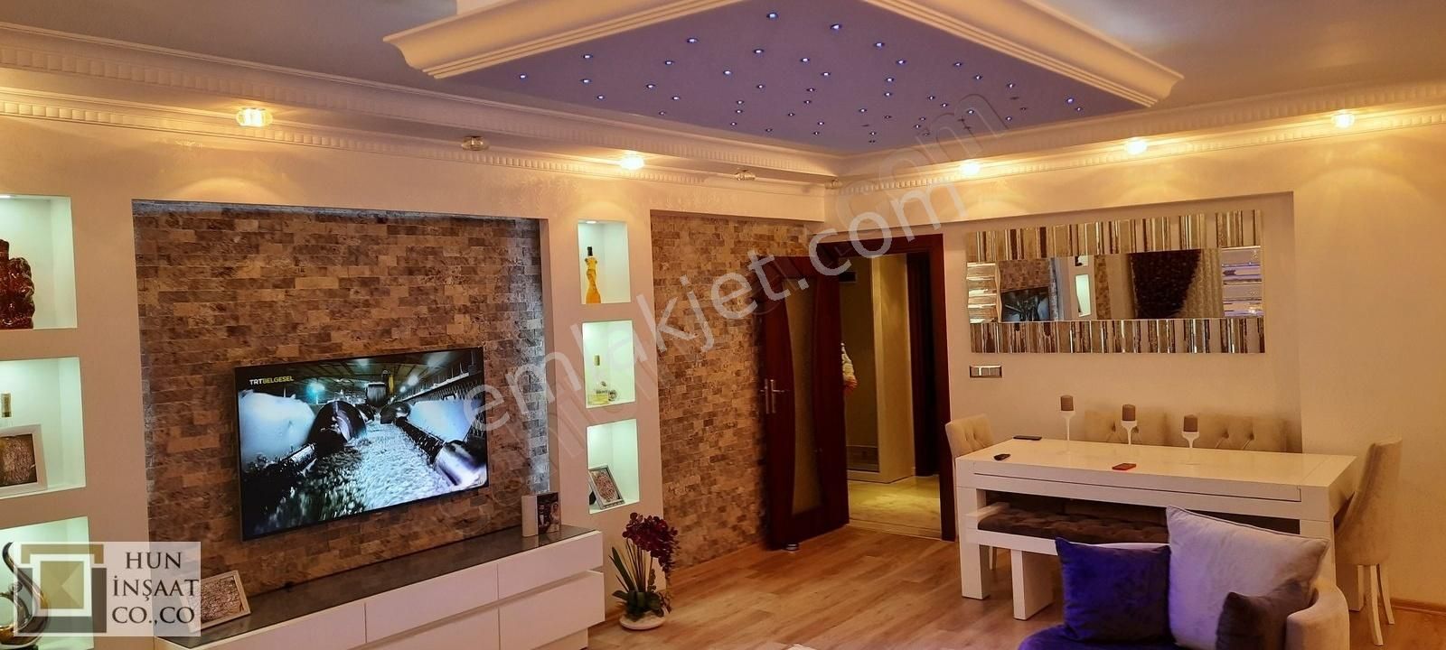 Satılık İç Mimari Özel Tasarım 3+1 160 M2 Lüks Daire!! - Görsel 5