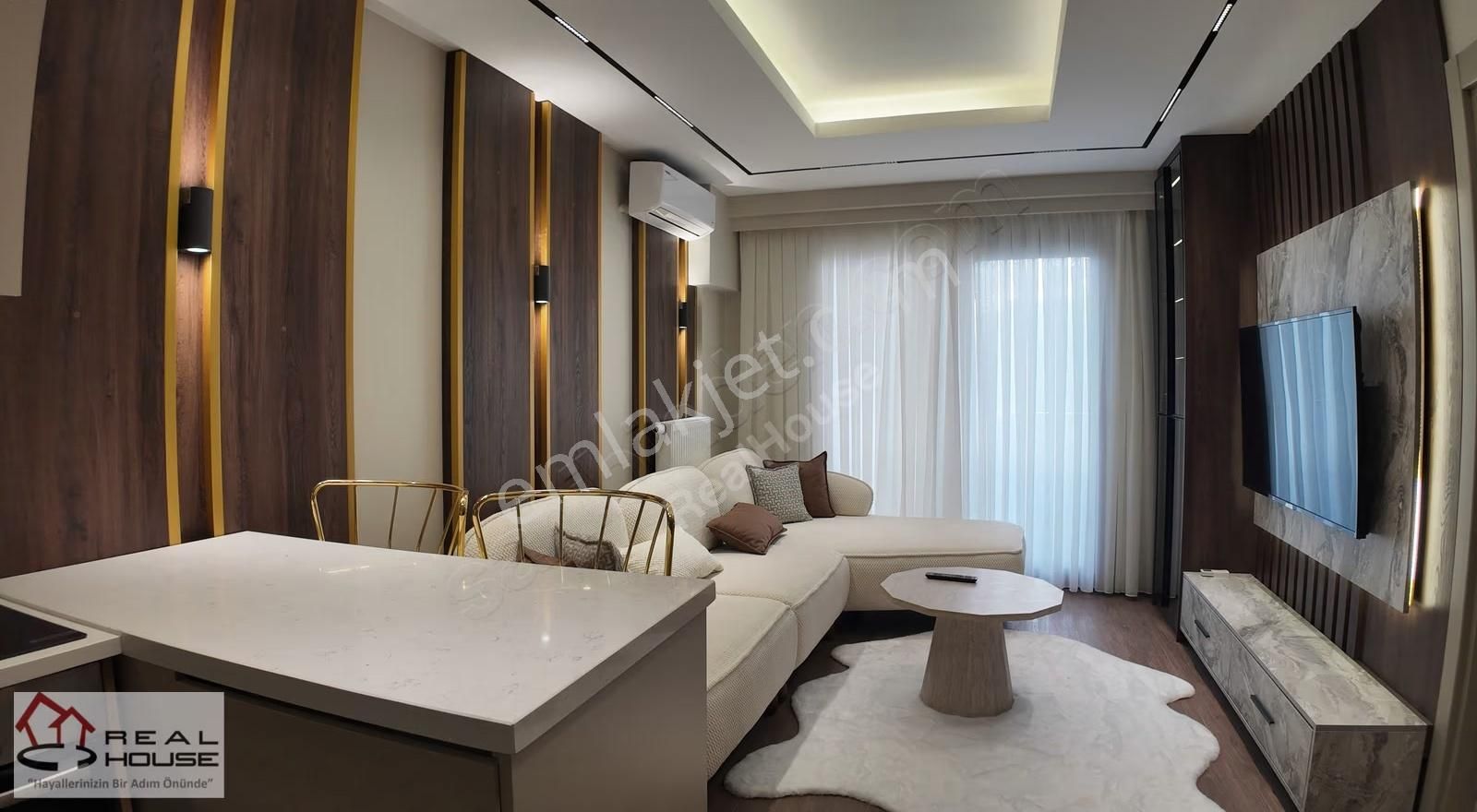 Fırsat ! Sega Life Peyzaj Cephe Mimari Tasarım 1+1 Satılık Daire