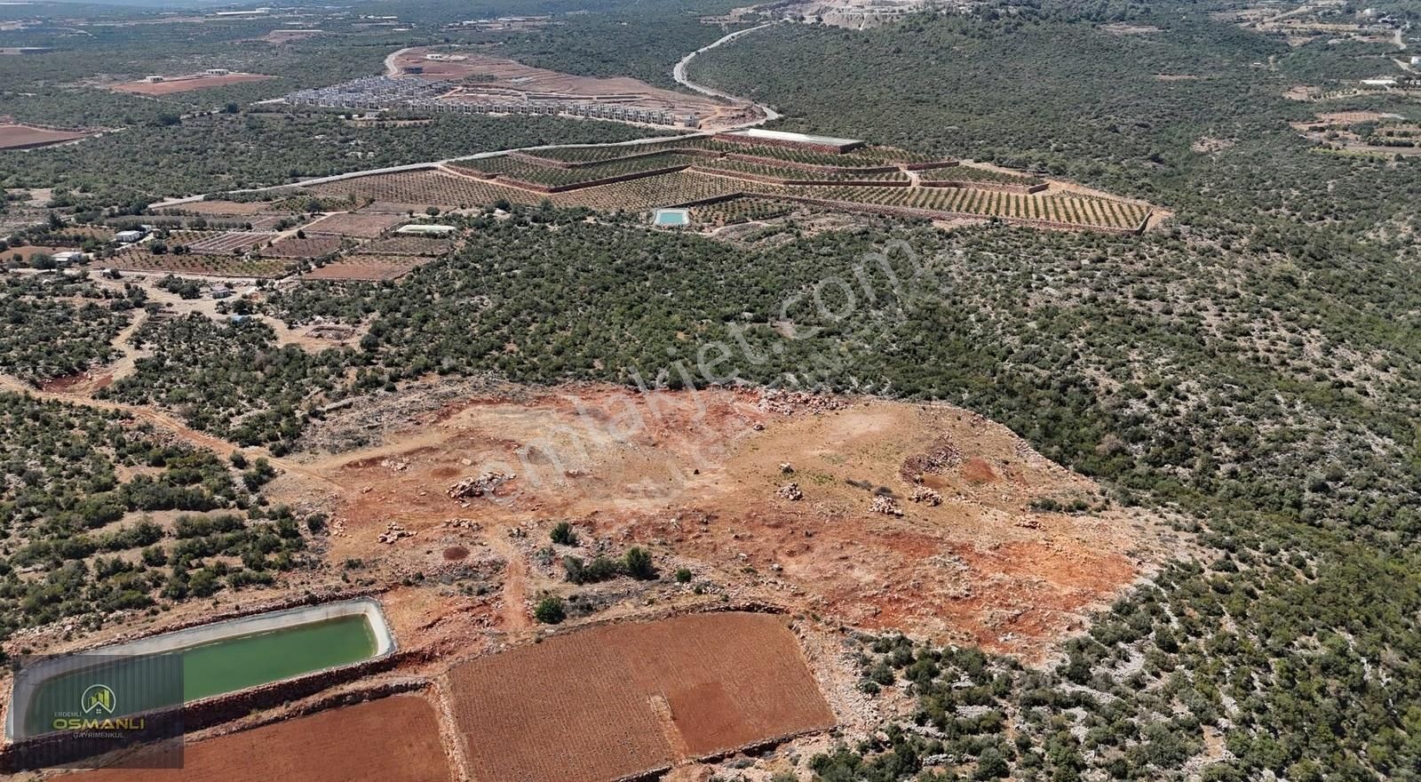 Kumkuyu Çanakcıda Satılık 32,500m2 İmar Sınırında Tarla - Görsel 9