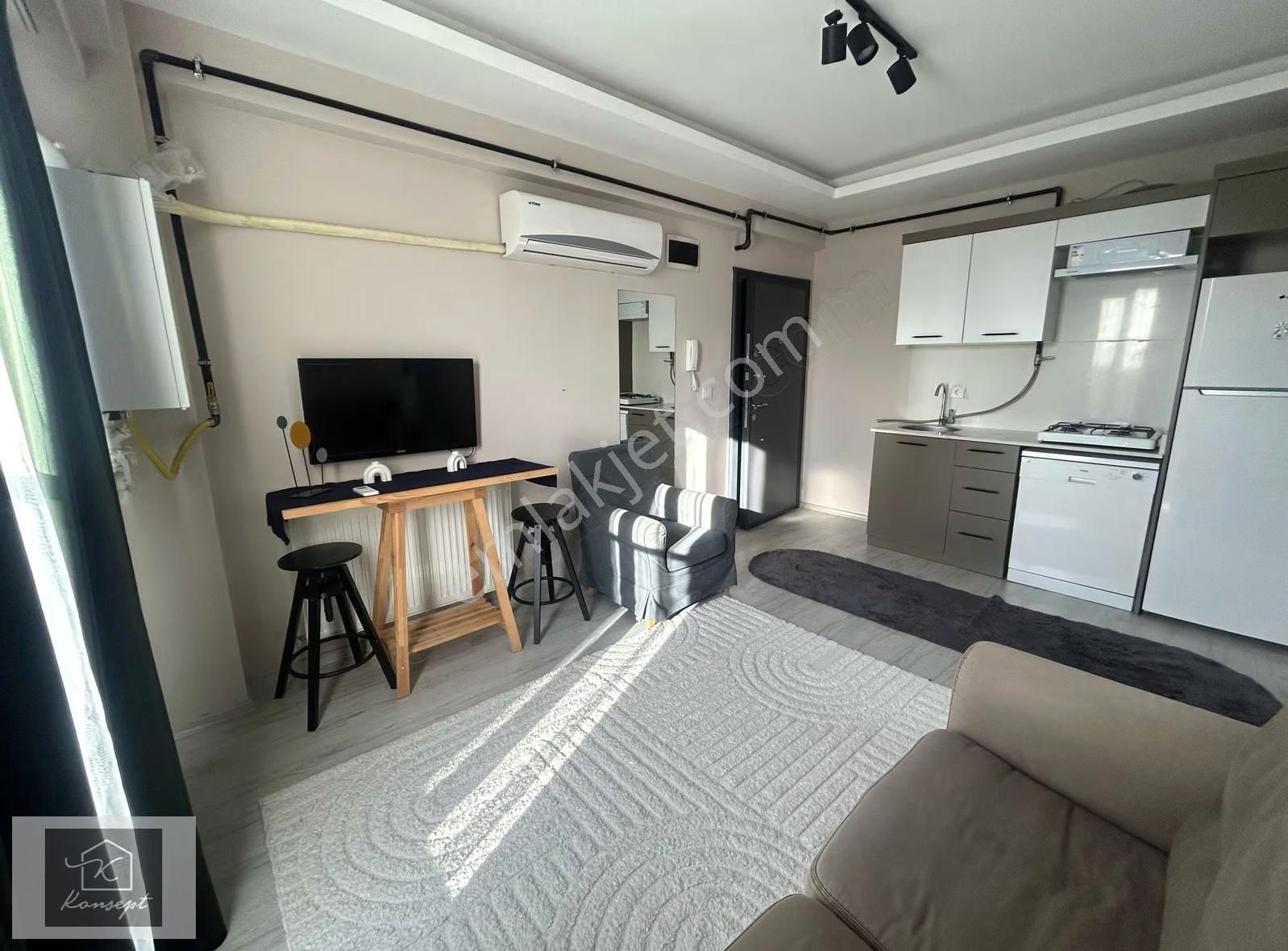 Konsept'den Arakat-asansörlü-eşyalı 1+1 Kiralık Daire - Görsel 11