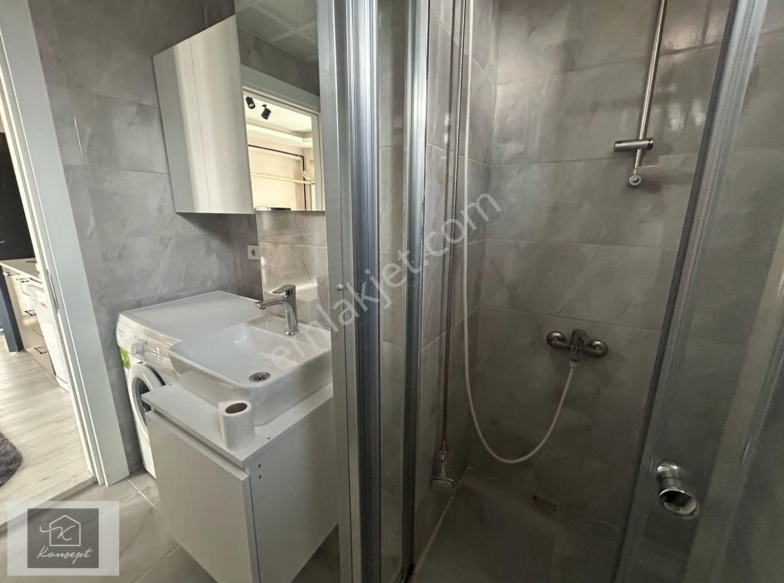 Konsept'den Arakat-asansörlü-eşyalı 1+1 Kiralık Daire - Görsel 10