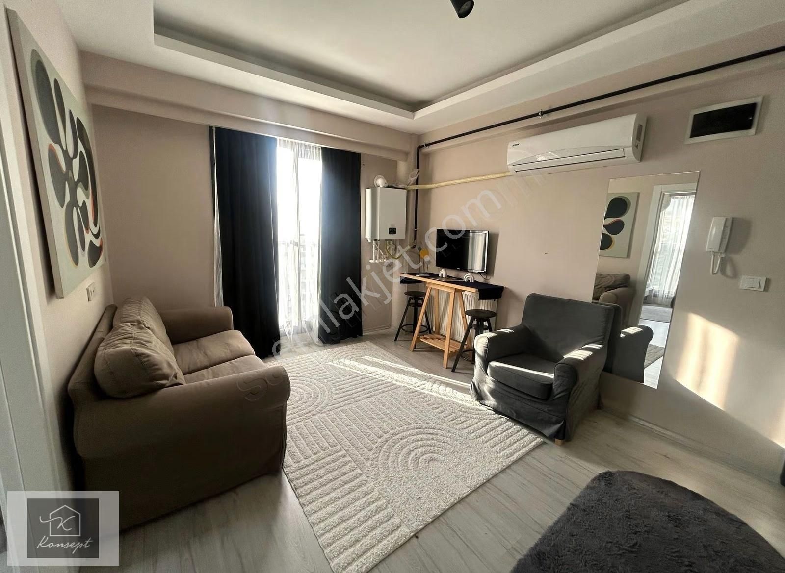 Konsept'den Arakat-asansörlü-eşyalı 1+1 Kiralık Daire - Görsel 9