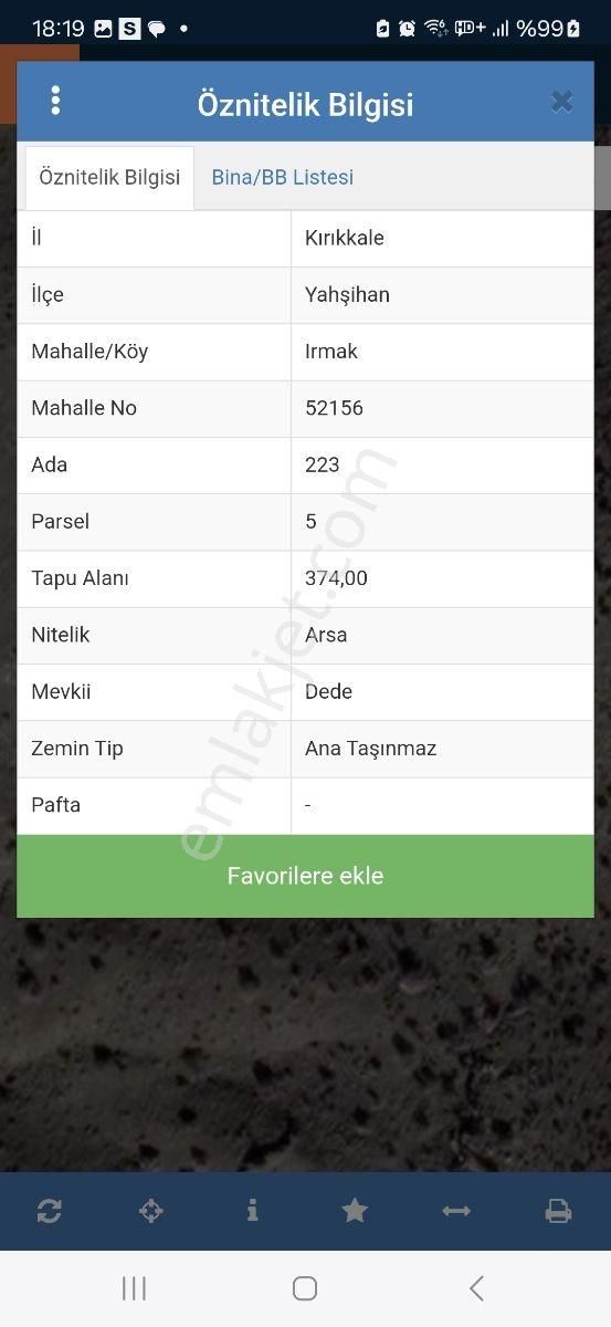 Kırıkkale Yahşihan Irmak Ankara Yoluna Yakın Satılık 715 M2 Arsa - Görsel 5