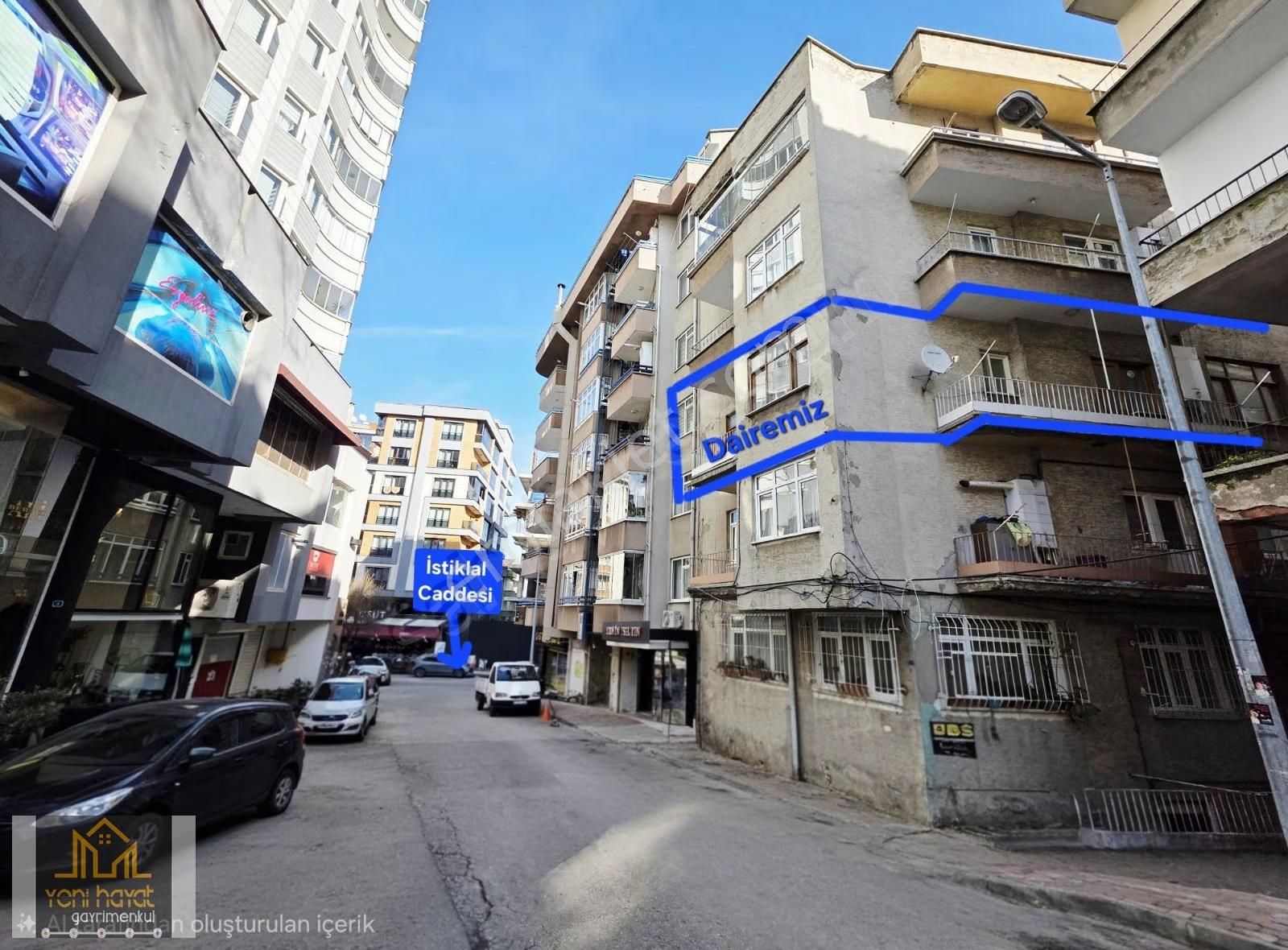 56 Ların Göbeğinde Geniş 3+1 Ara Kat Fırsat Daire