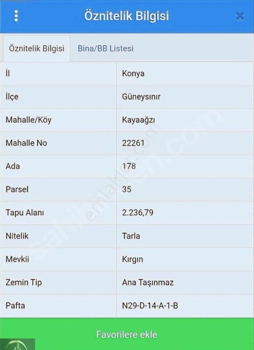 Çağlak Gayrimenkul Den Satılık Tarla - Görsel 4