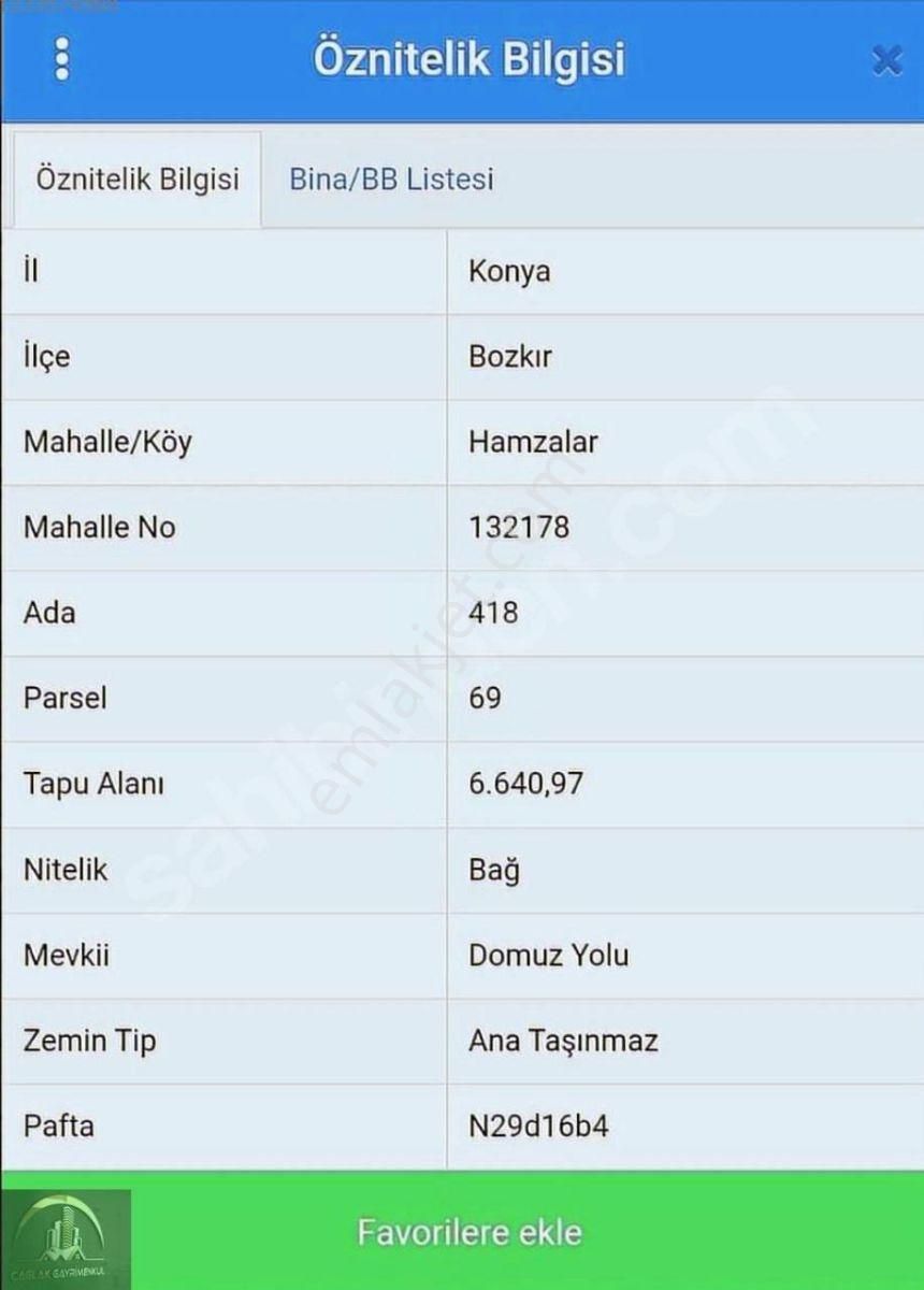 Çağlak Gayrimenkul Den Satılık 2 Adet Bağ - Görsel 5