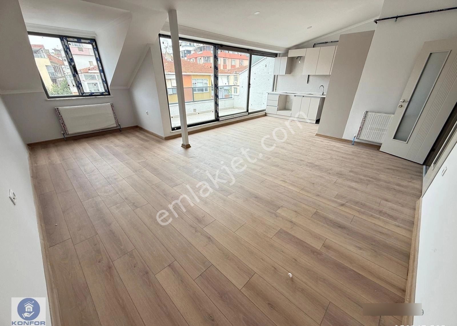 █ Konfor █ Deniz Manzaralı, 119m² Net Minibüse 200 Metre Dubleks - Görsel 27