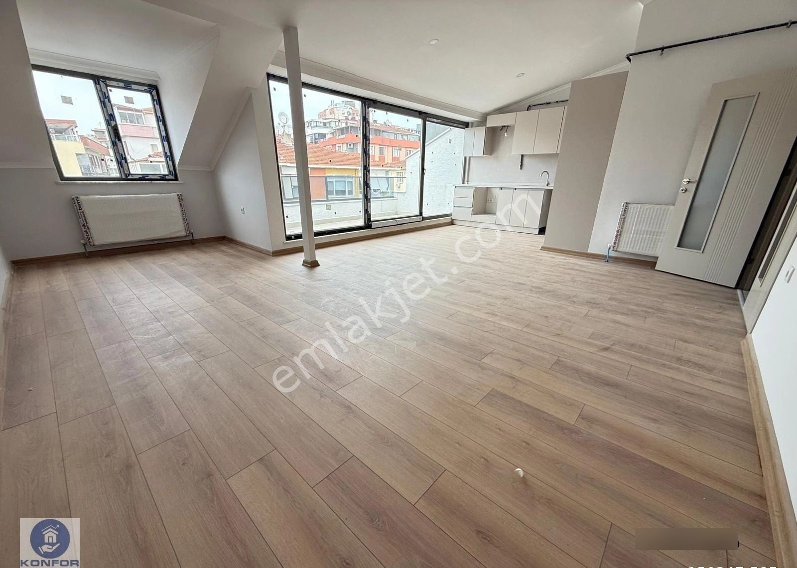 █ Konfor █ Deniz Manzaralı, 119m² Net Minibüse 200 Metre Dubleks - Görsel 29