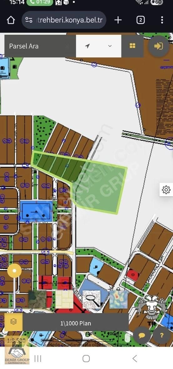 Demir Grup'tan Beyhekim Mh Doğaşehir Arkasında 543 M2 Hisse - Görsel 3