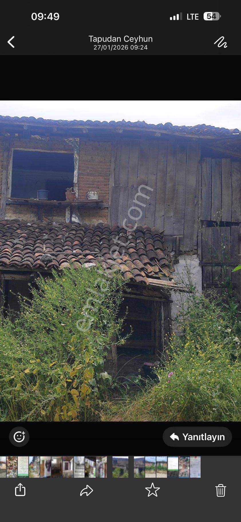 Mustafakemalpaşa Nın Orman Köyünde 440m2 Bahçeli 2 Katlı Eski Köy Evi - Görsel 3