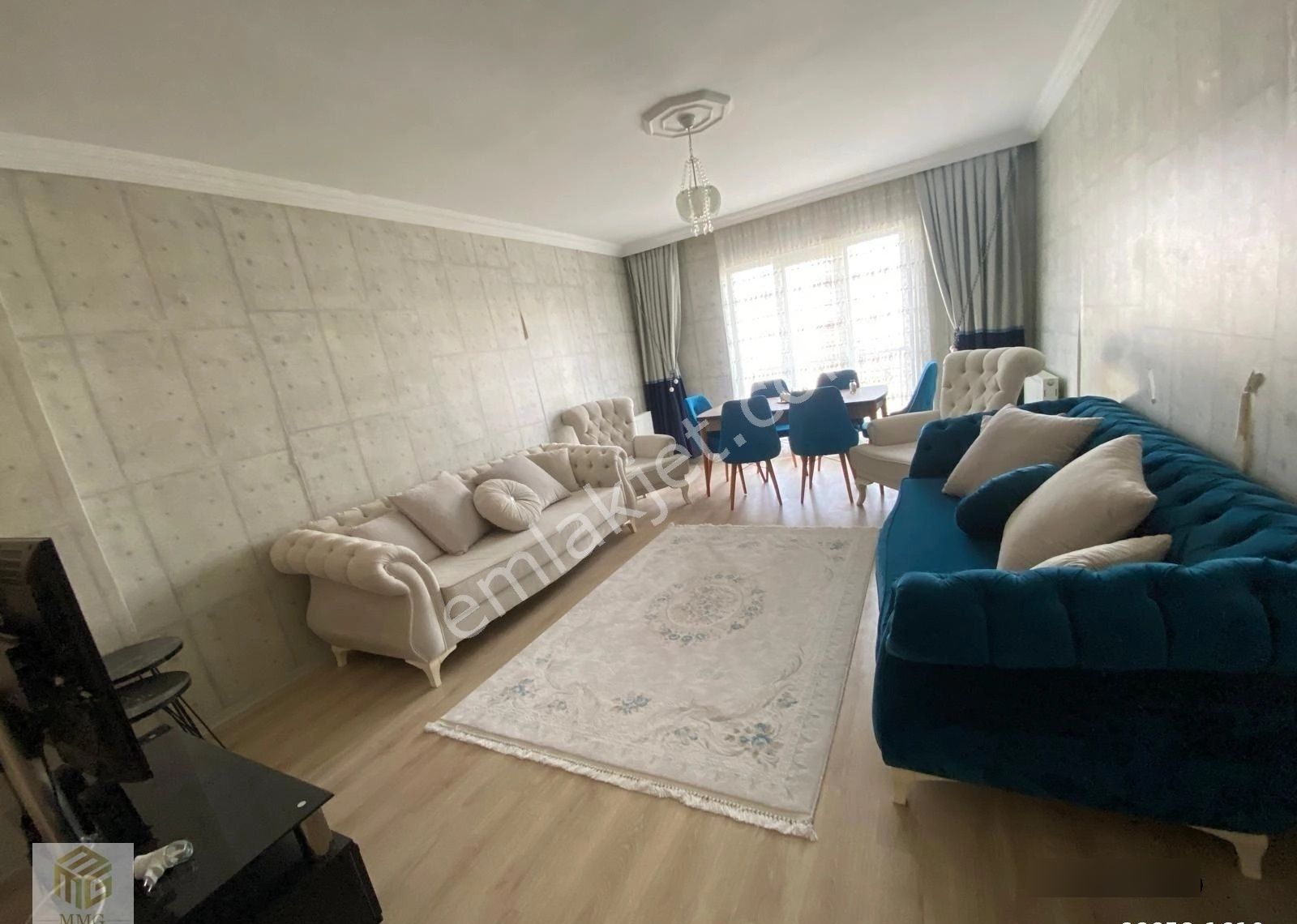 Mmg'den Menderes Mah.'de 3+1 3. Son Katta Full Yapılı Kiralık - Görsel 3