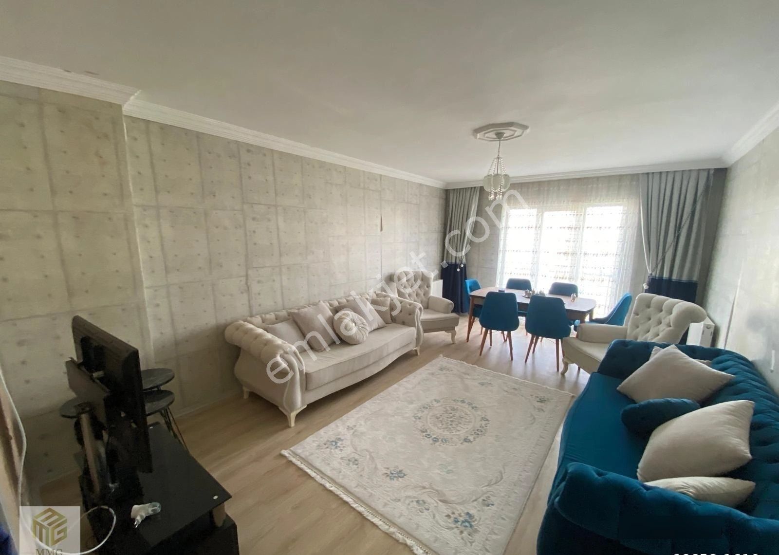 Mmg'den Menderes Mah.'de 3+1 3. Son Katta Full Yapılı Kiralık - Görsel 6