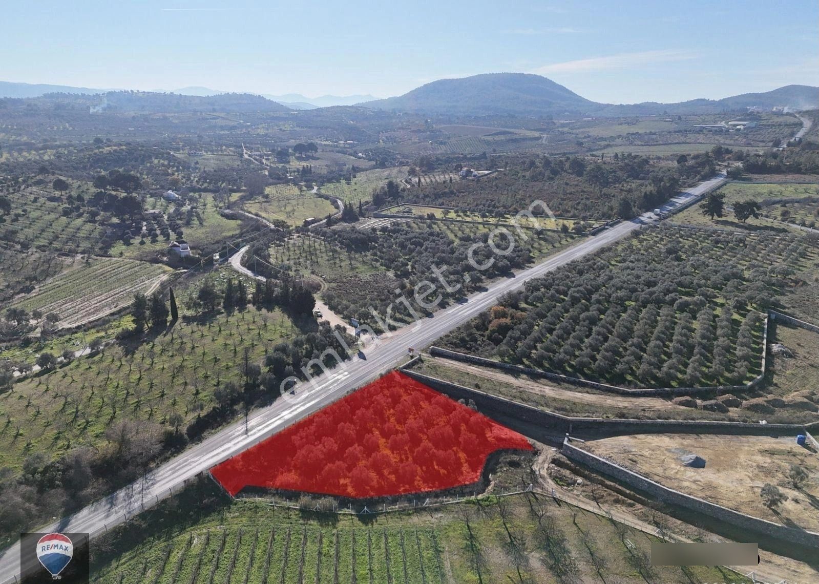Kuşadası Yeniköy'de Yola Cepheli Satılık 1.275 M² Tarla - Görsel 7