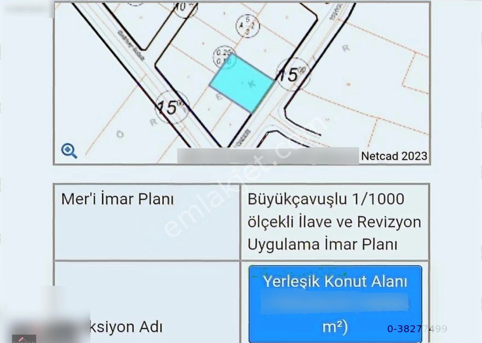 Silivri Büyükçavuşlu'da 1000 M2 Caddeye Cepheli Satılık Arsa