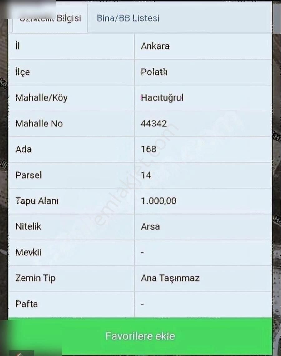 Hacıtuğrul'da 1.000 M2 İmarlı Gölet Manzaralı - Görsel 12