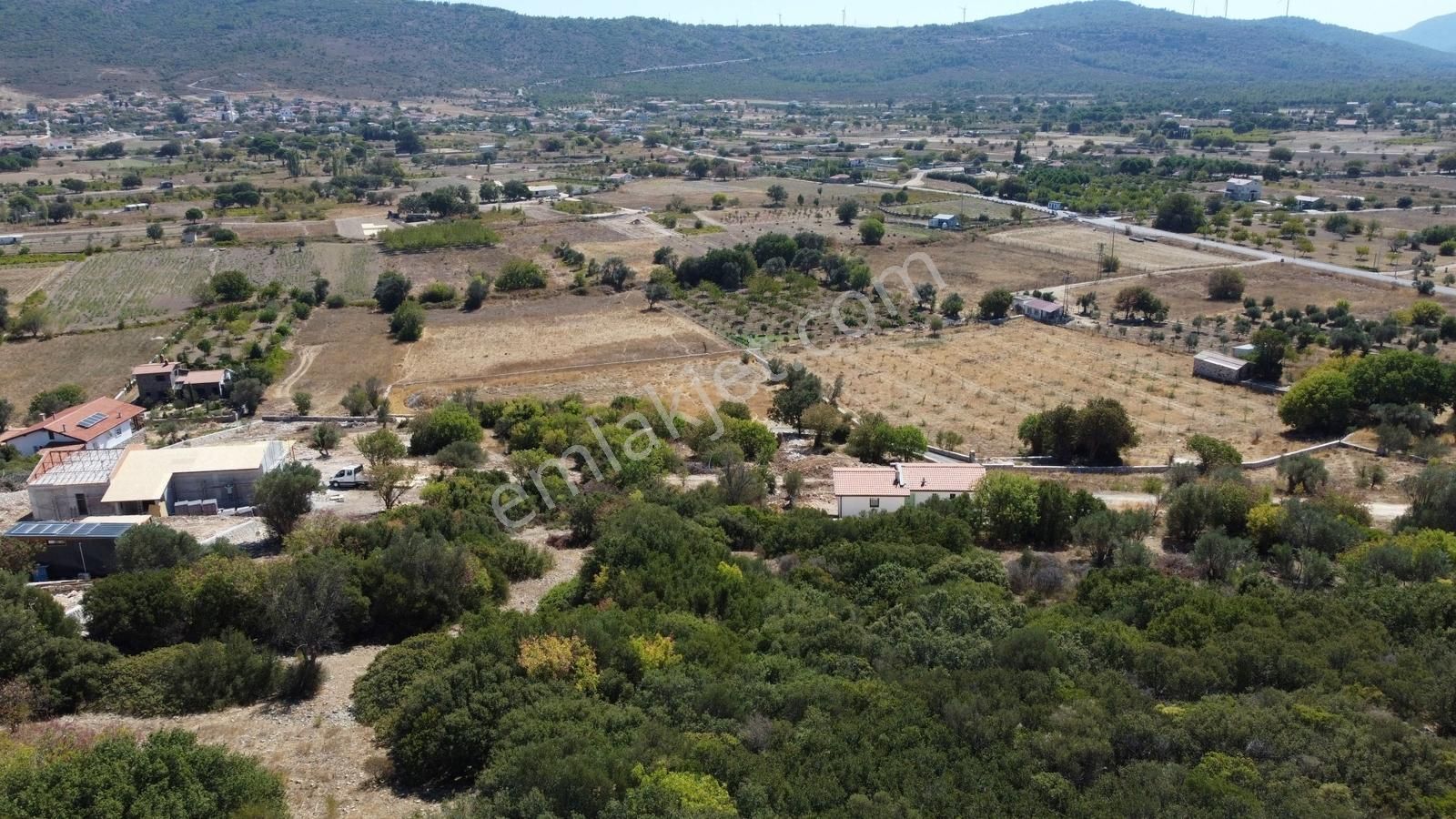 Urla Barbaros Köyünde Manzaralı Tarla - Görsel 5