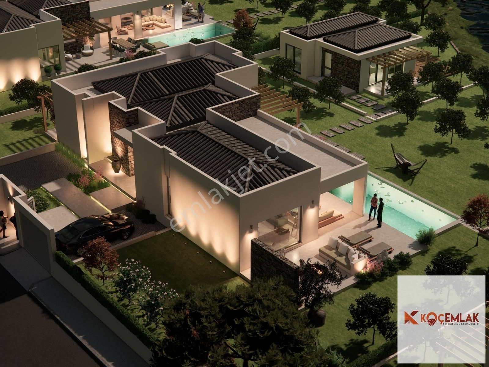 Kuşadasında Lüks Tek Katlı 5+2 Satılık Müstakil Villa - Görsel 24