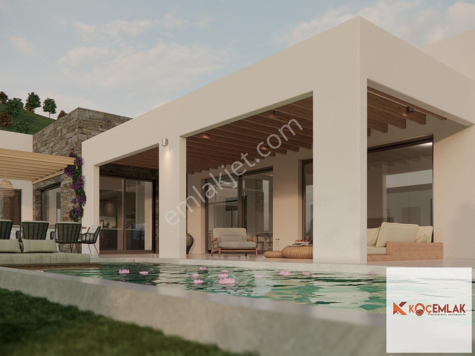 Kuşadasında Lüks Tek Katlı 5+2 Satılık Müstakil Villa - Görsel 29