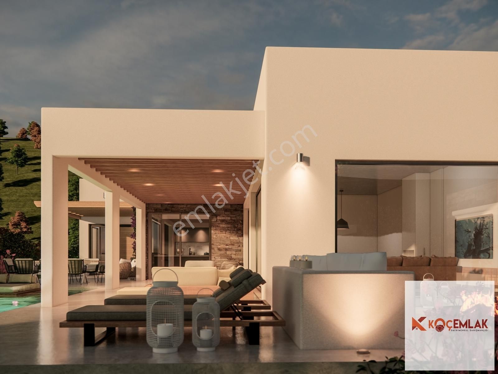 Kuşadasında Lüks Tek Katlı 5+2 Satılık Müstakil Villa - Görsel 3