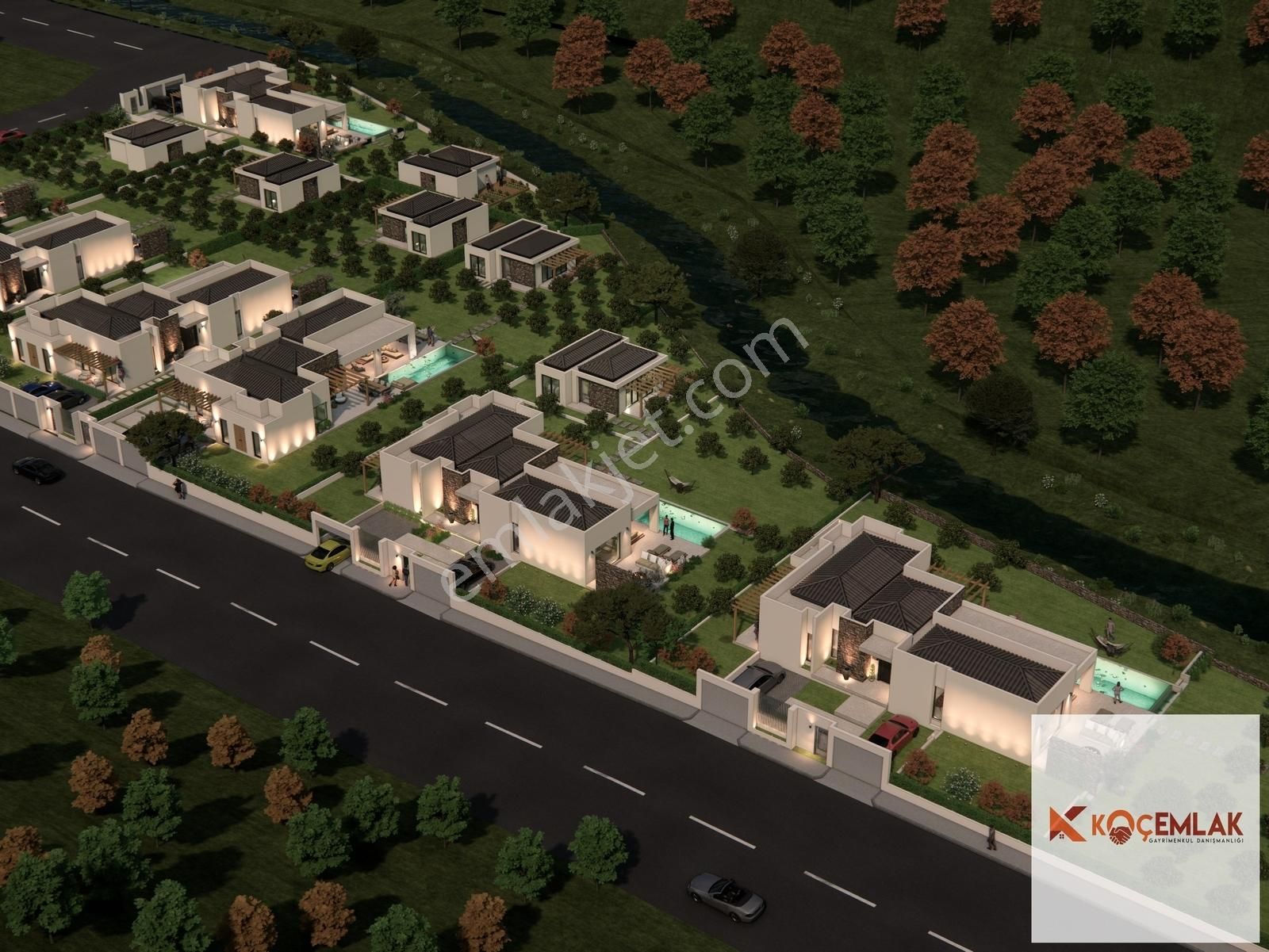 Kuşadasında Lüks Tek Katlı 5+2 Satılık Müstakil Villa - Görsel 22