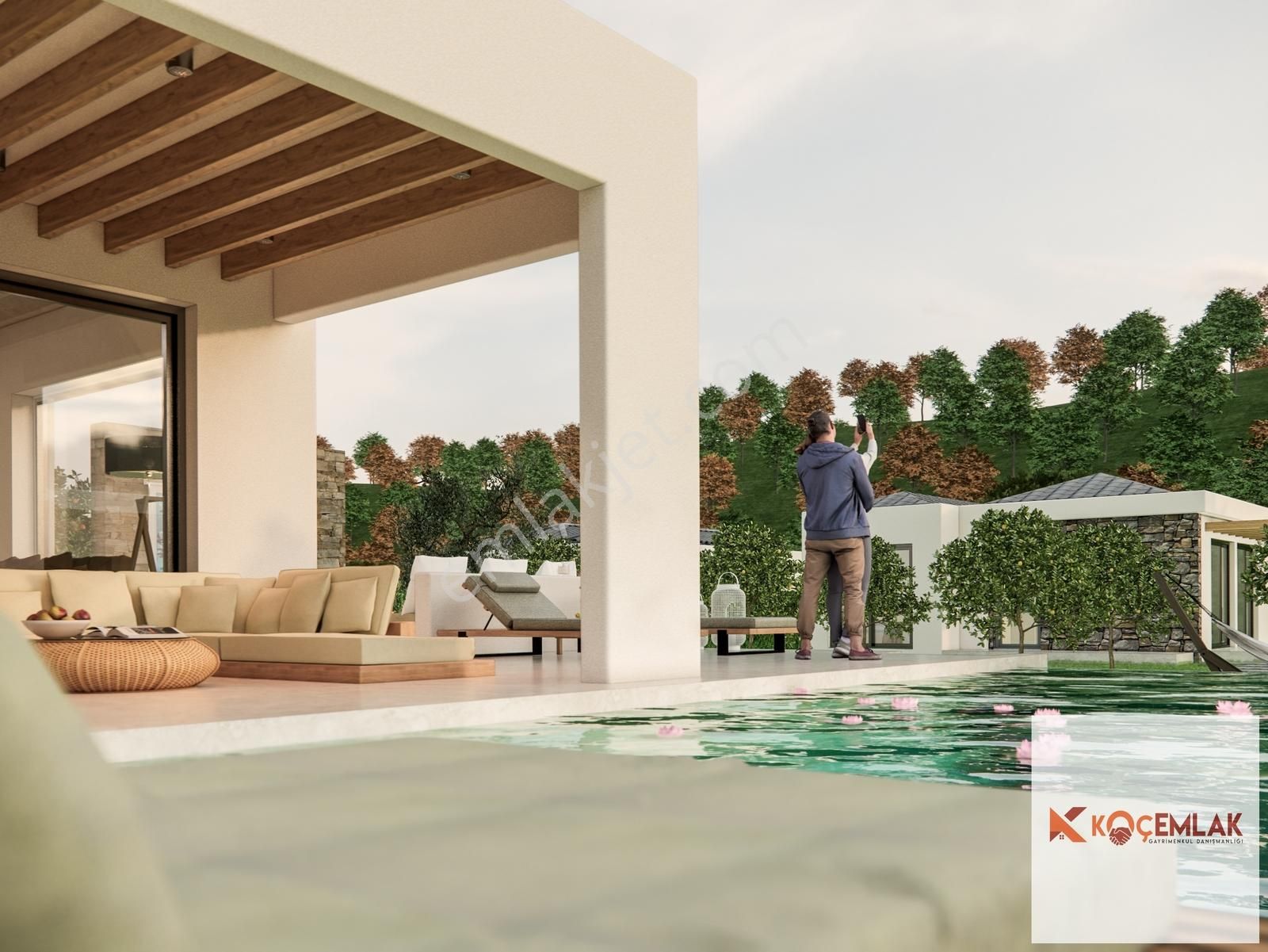 Kuşadasında Lüks Tek Katlı 5+2 Satılık Müstakil Villa - Görsel 4