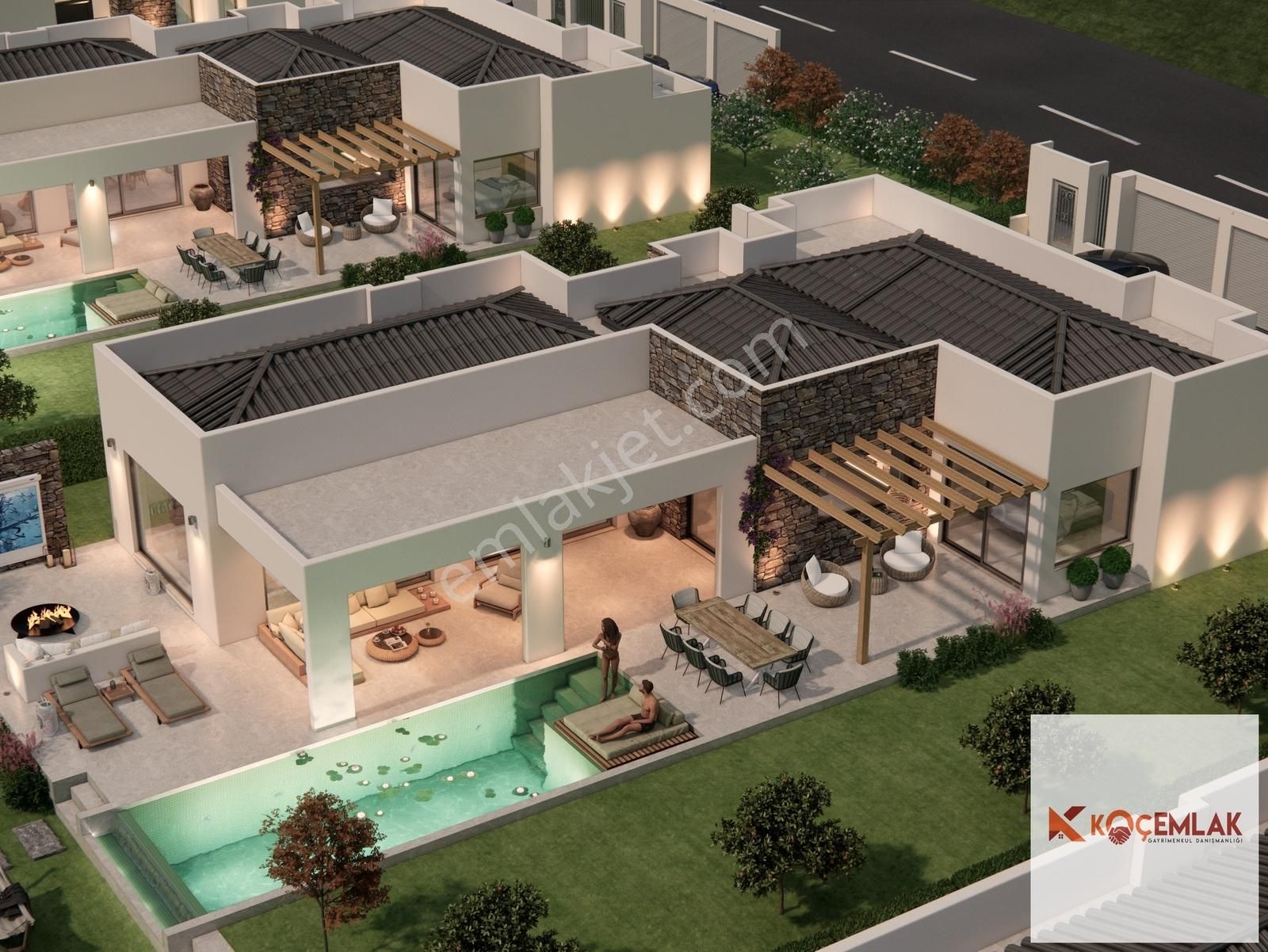 Kuşadasında Lüks Tek Katlı 5+2 Satılık Müstakil Villa - Görsel 8