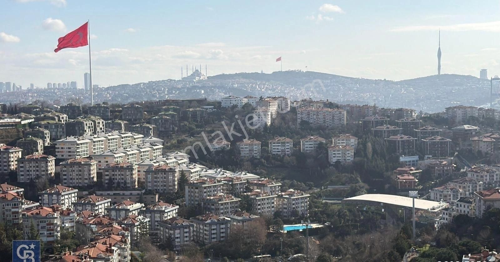 Etiler Levazım Sitesinde Satılık Boğaz Manzaralı Daire 3+1