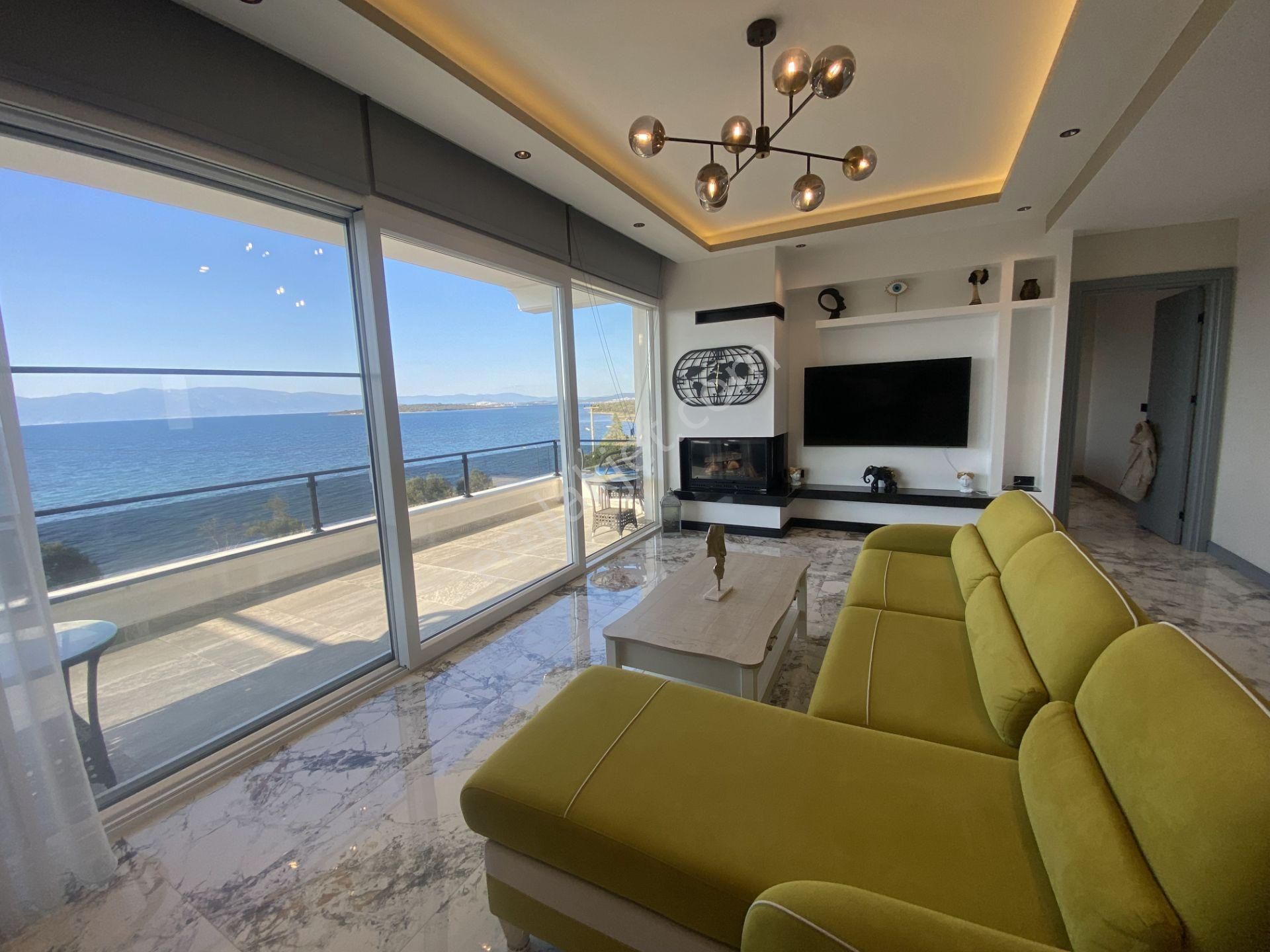 Ayvalık Sarımsaklı Da Satılık Mukemmel Mustakil Dubleks Villa. - Görsel 23