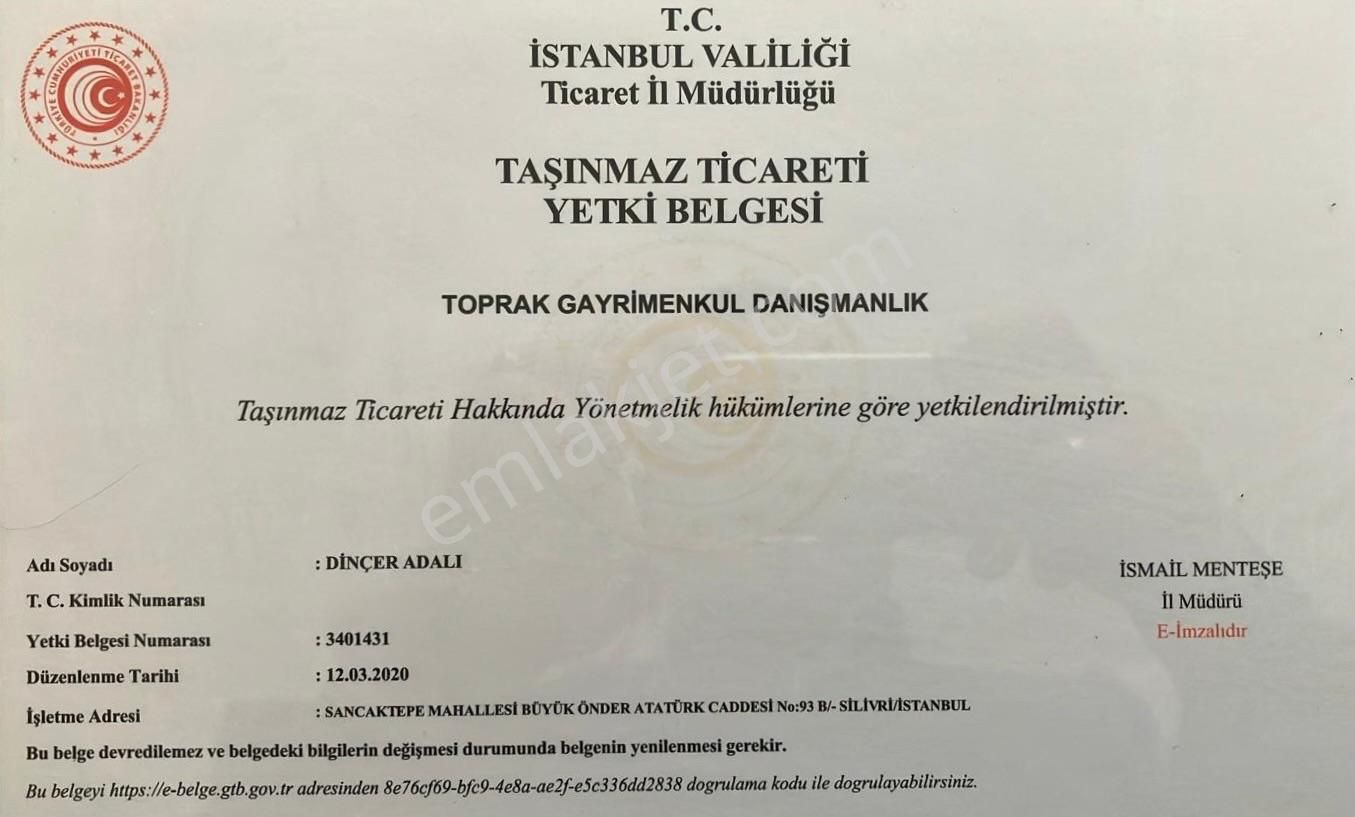 Silivri Çanta Balaban Mah. 438m2 Villa İmarlı Net Arsa 0.50 Emsal - Görsel 10